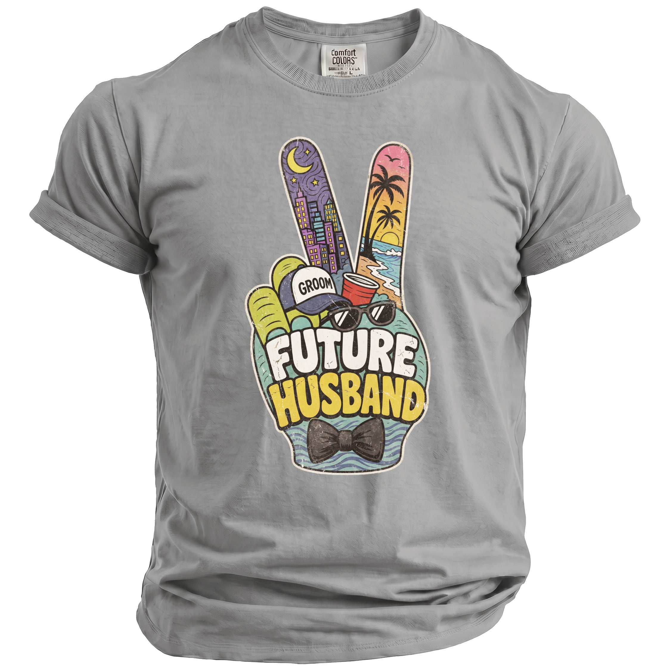 Groom Bachelor Party T-Shirt - Midnight Gents