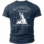 Kenneth Last Swing Est. 2026 golf bag illustration Before the Ring Miami, FL shirt.