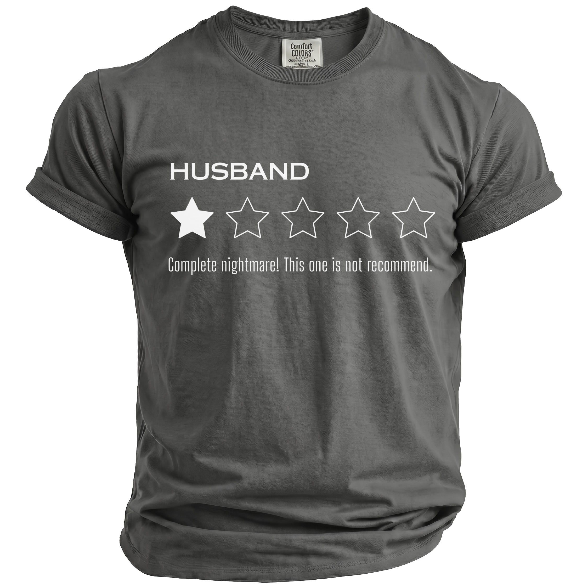 Husband Review T-Shirt - Midnight Gents