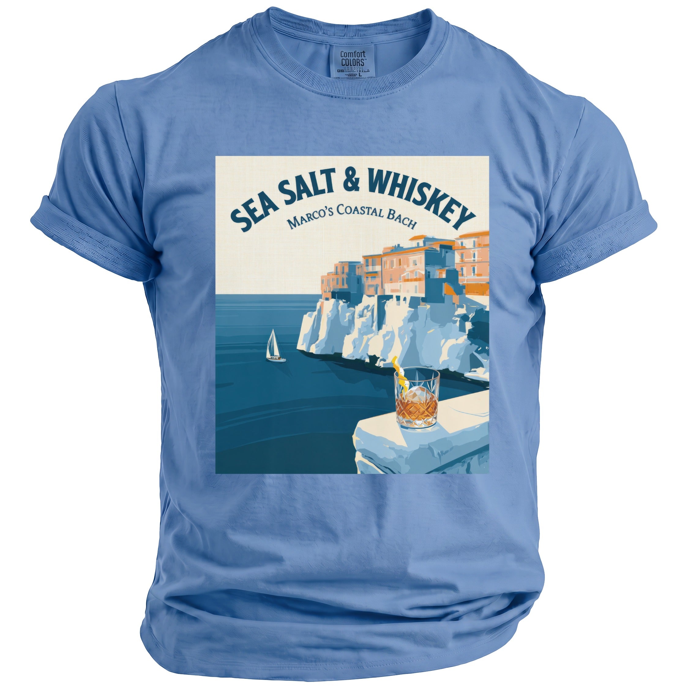 Coastal Bach Party Tee - Midnight Gents