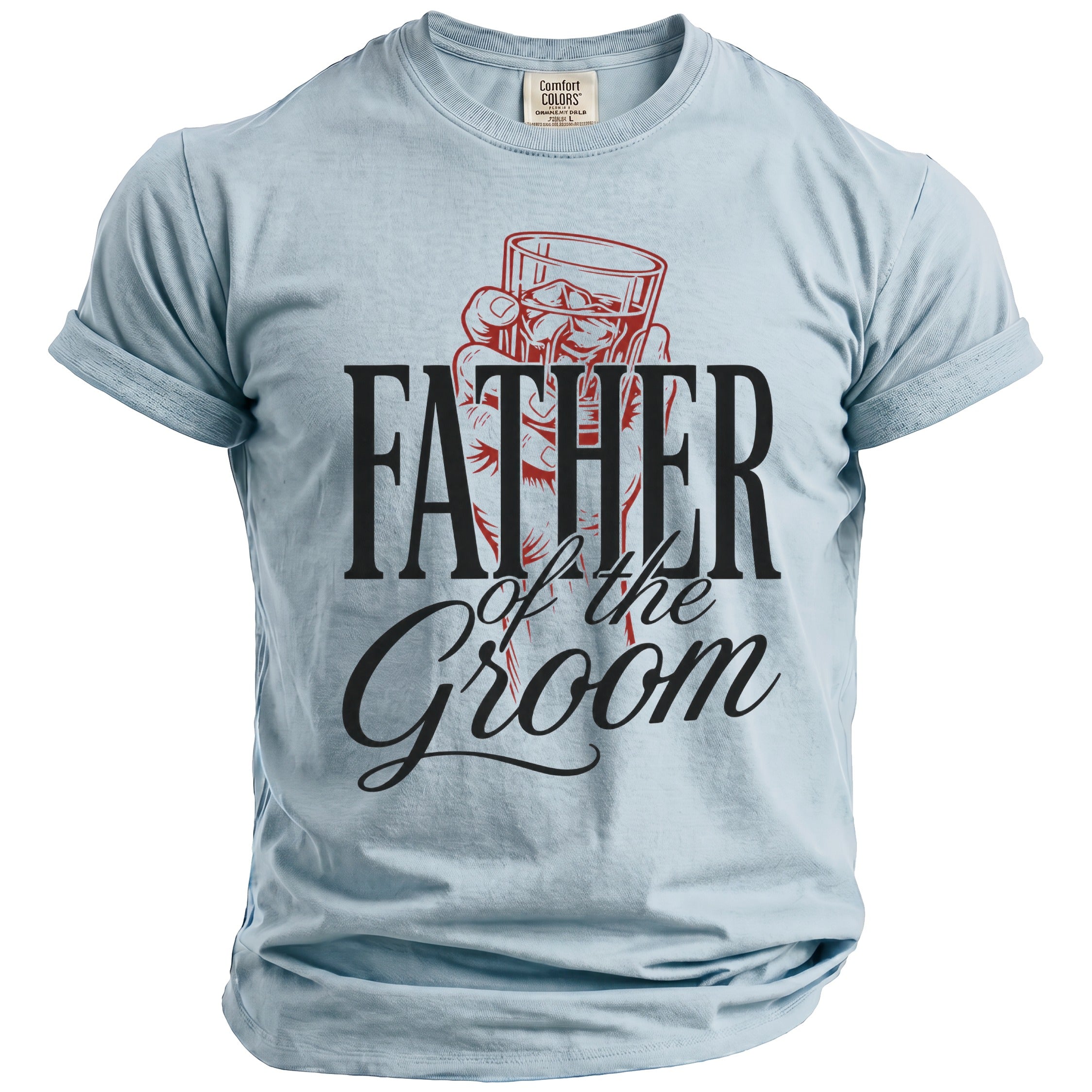 Father Groom Whiskey T-Shirt - Midnight Gents