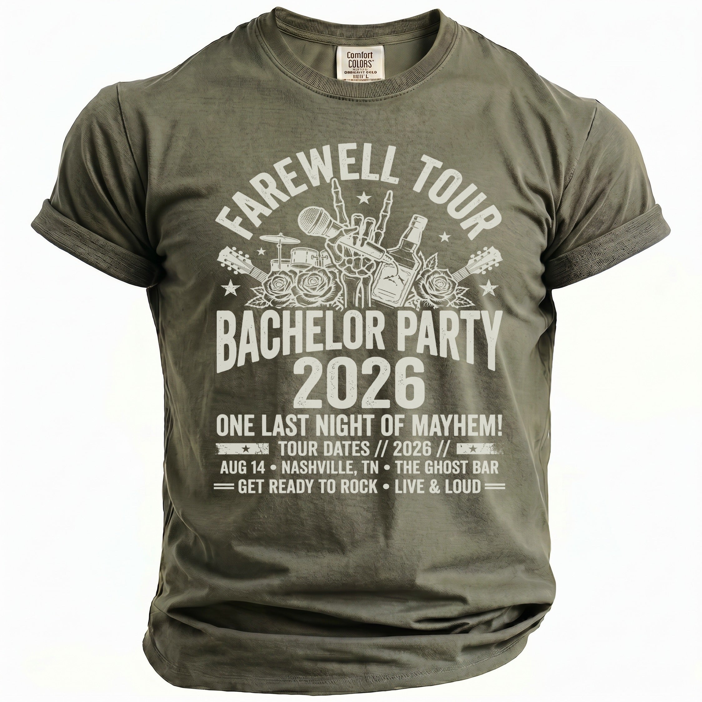 Farewell Tour T-Shirt - Midnight Gents