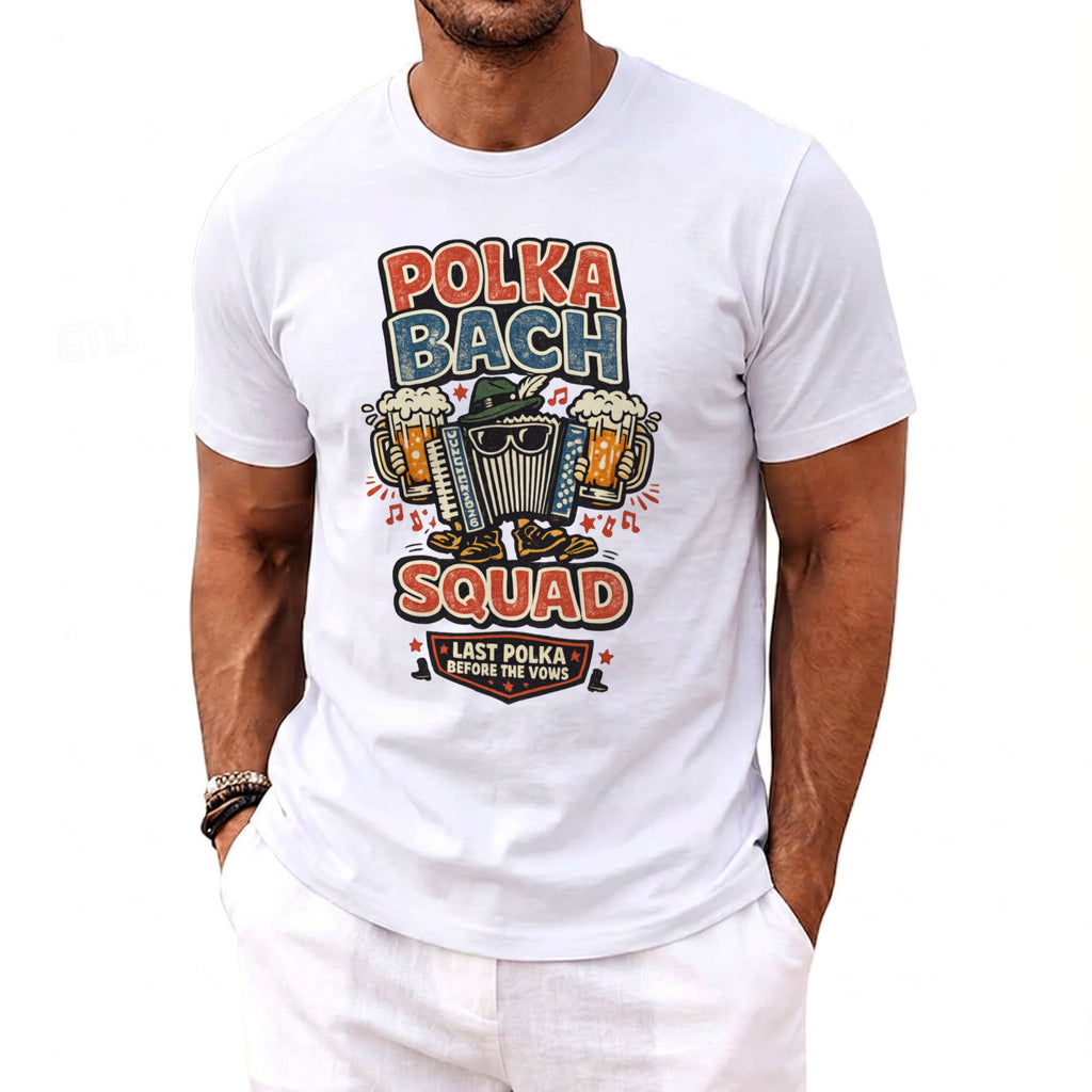 Polka Bach Squad T-Shirt - Midnight Gents