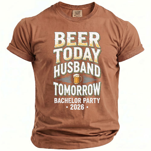 Beer Today Husband T-Shirt - Midnight Gents