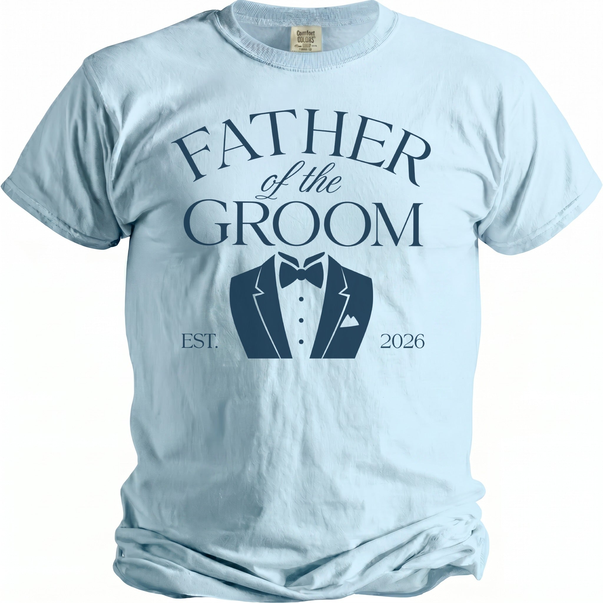 Father Groom Tuxedo T-Shirt - Midnight Gents