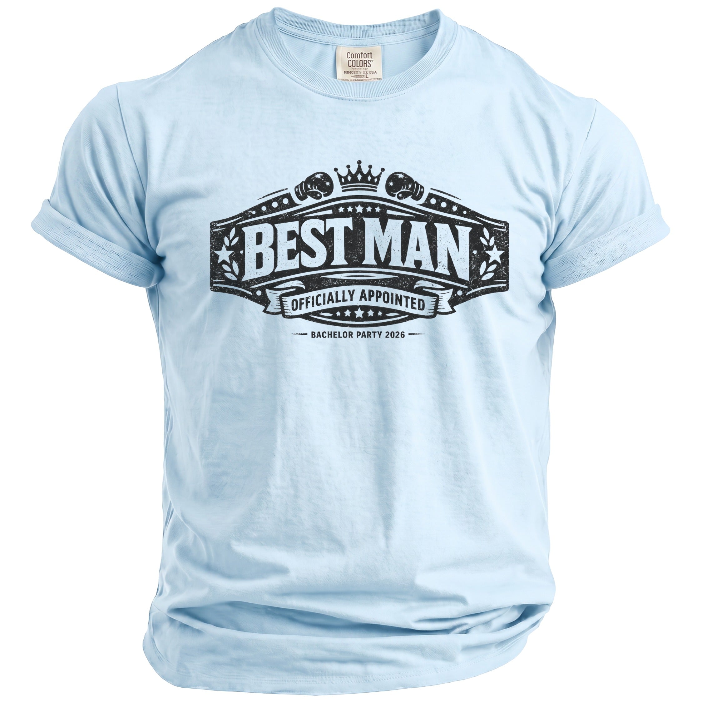 Best Man Bachelor T-Shirt - Midnight Gents