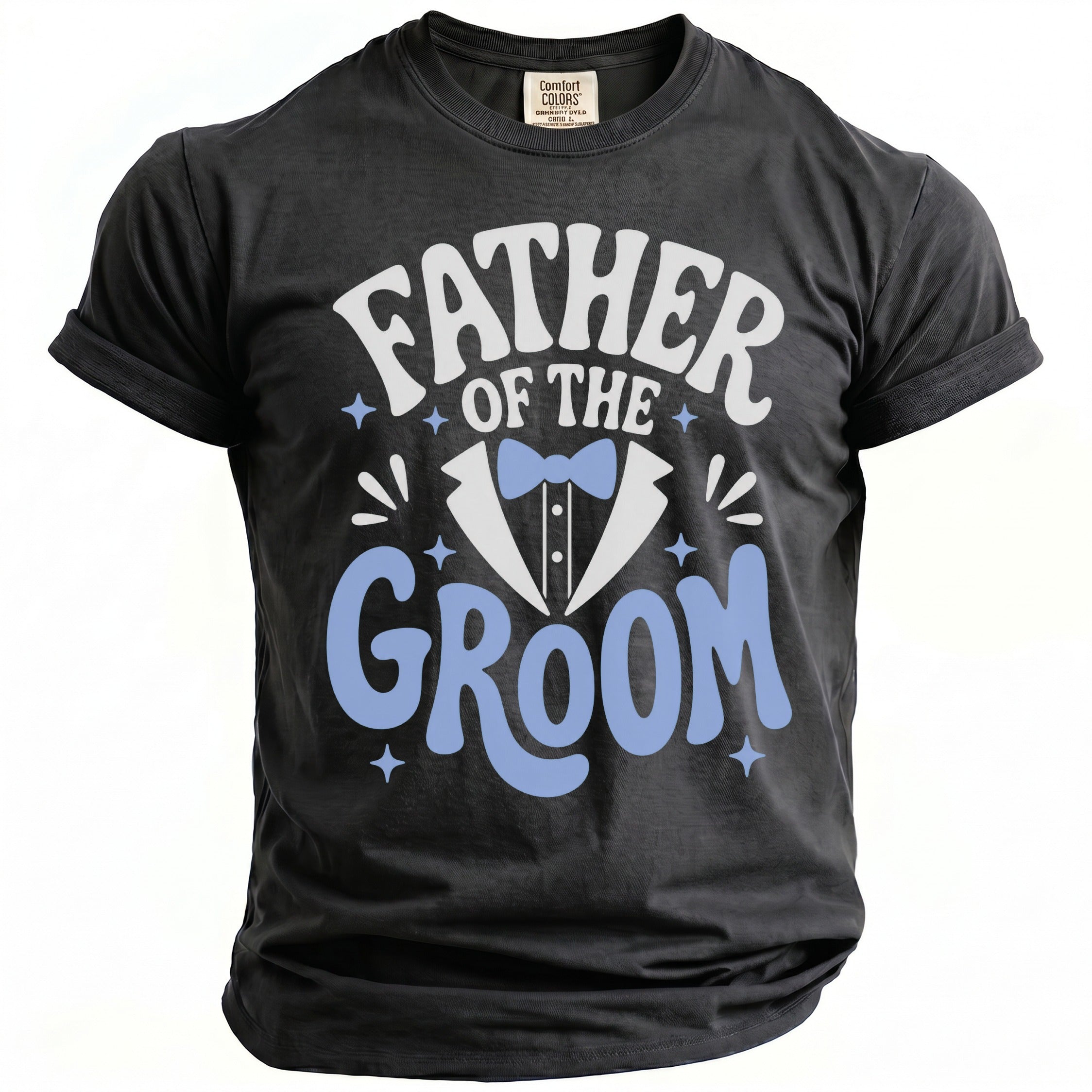 Celebration Groom's Dad T-Shirt - Midnight Gents
