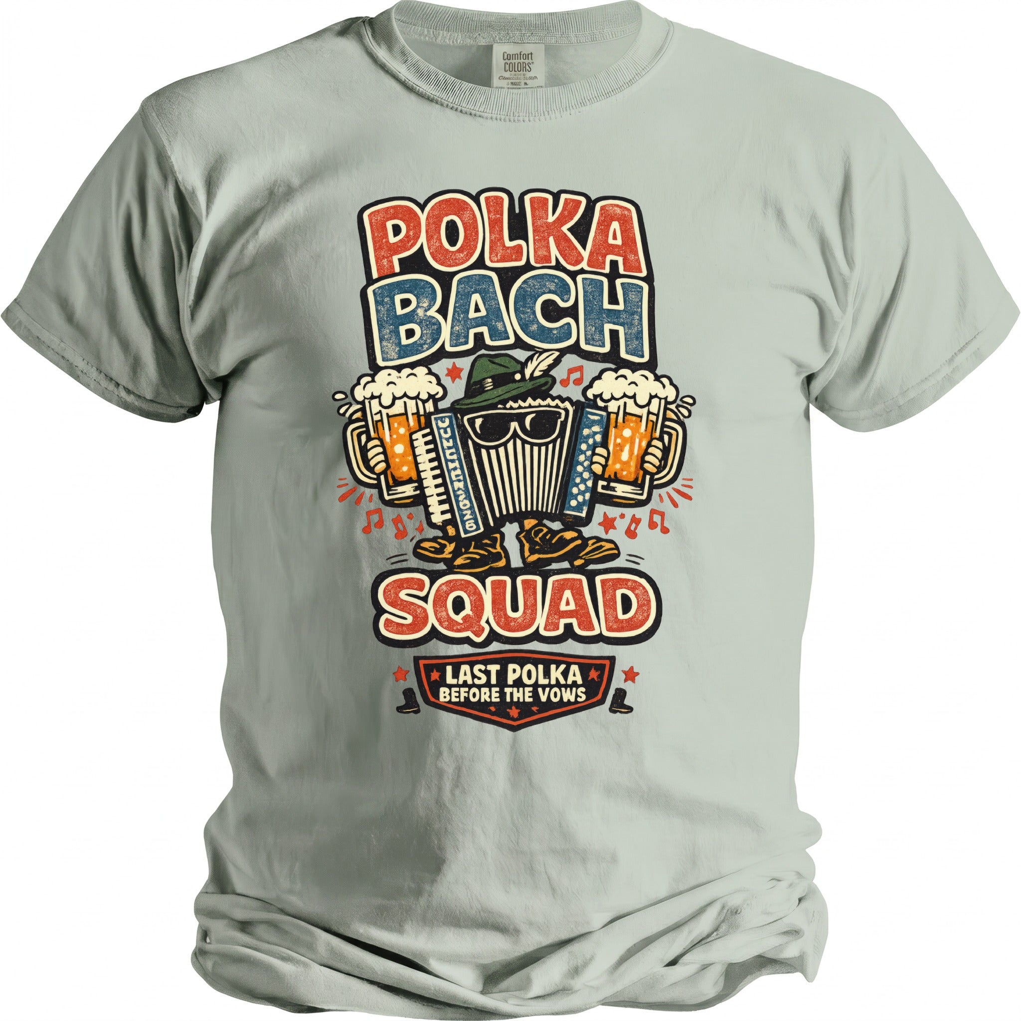 Polka Bach Squad T-Shirt - Midnight Gents