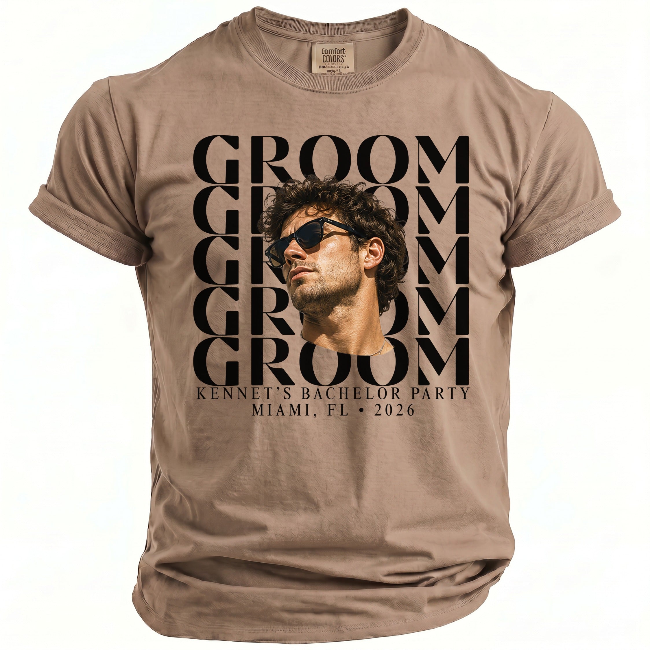 Groom Bachelor Party T-Shirt - Midnight Gents