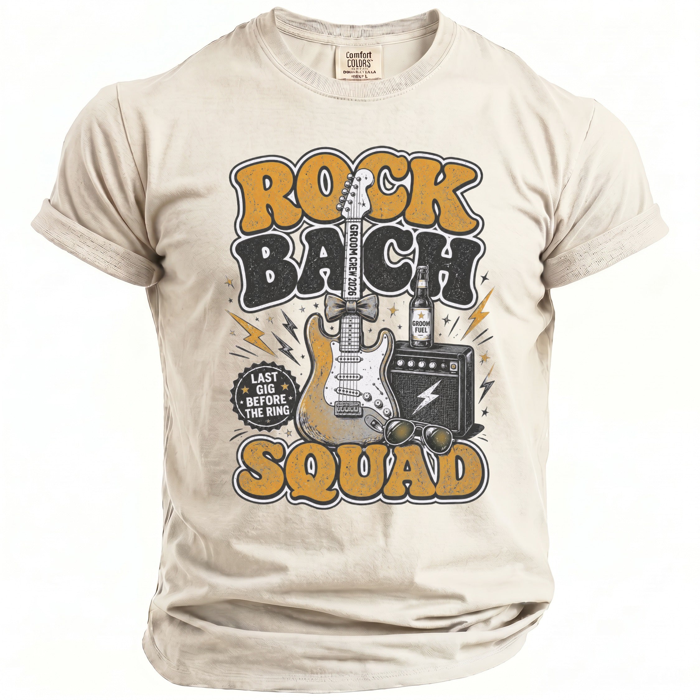 Rock Bach Squad T-Shirt - Midnight Gents