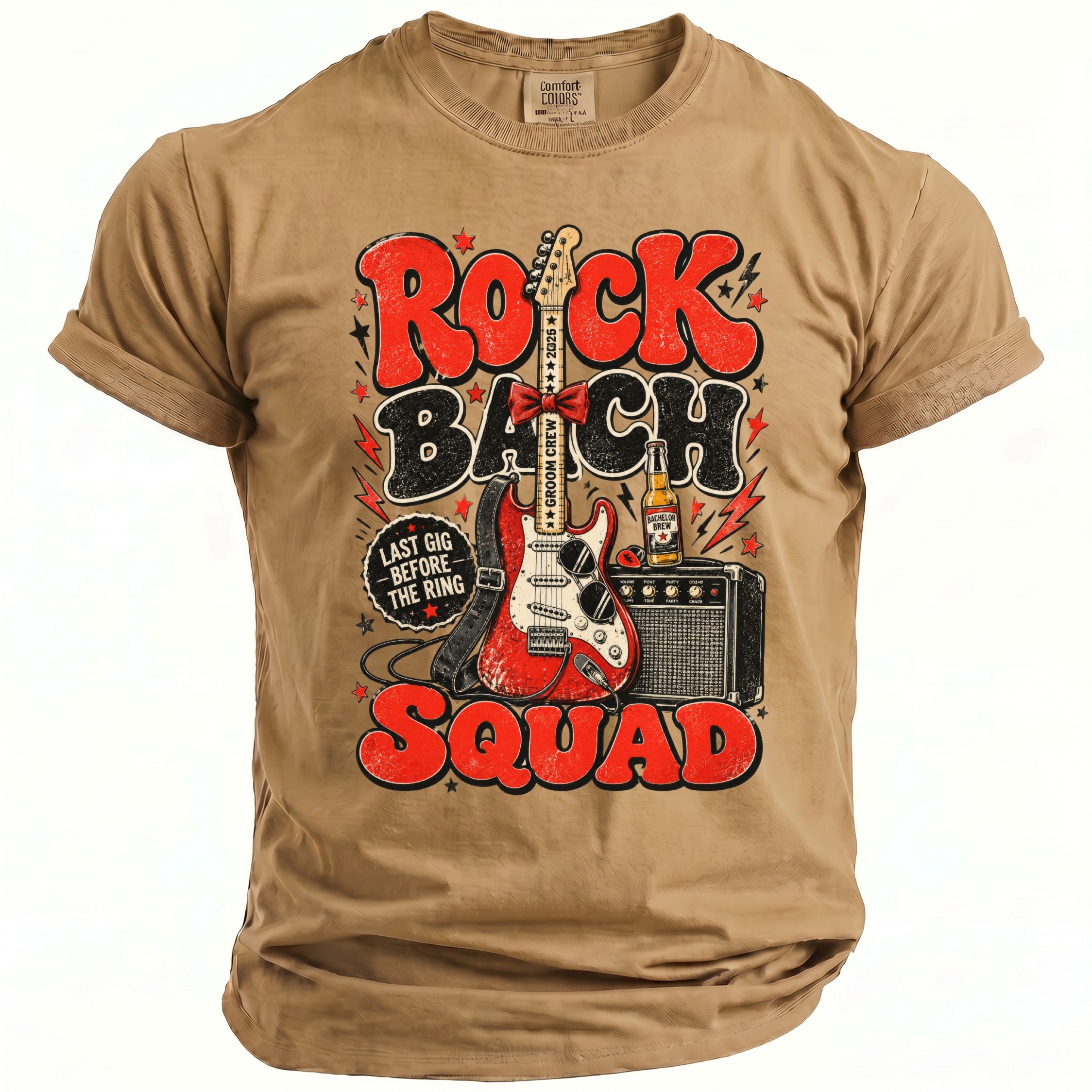 Rock Bach Squad Tee - Midnight Gents