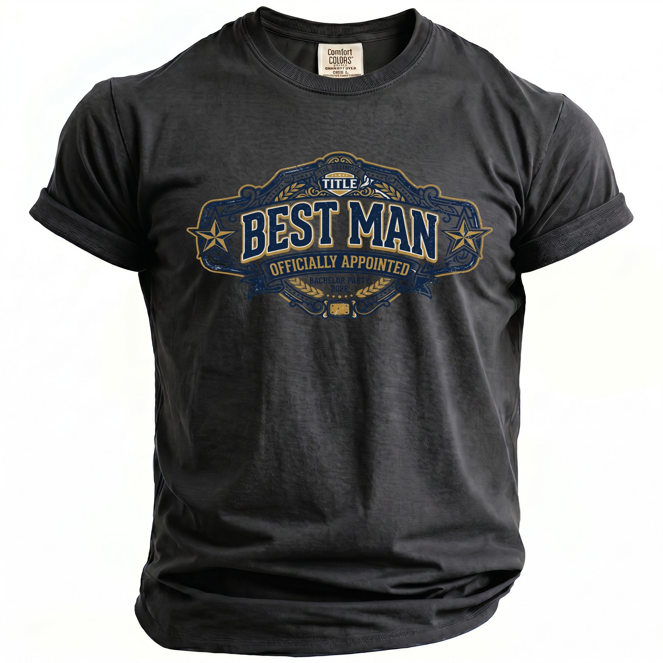 Ultimate Best Man T-Shirt - Midnight Gents