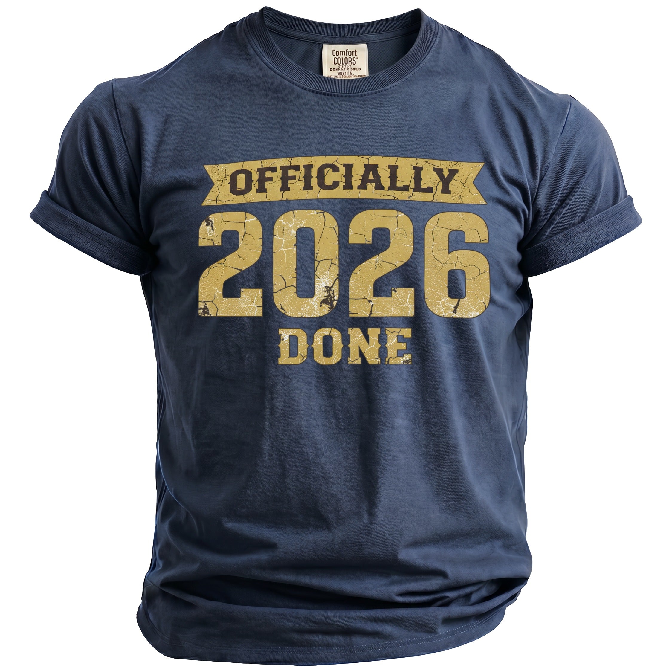 Navy blue t-shirt with