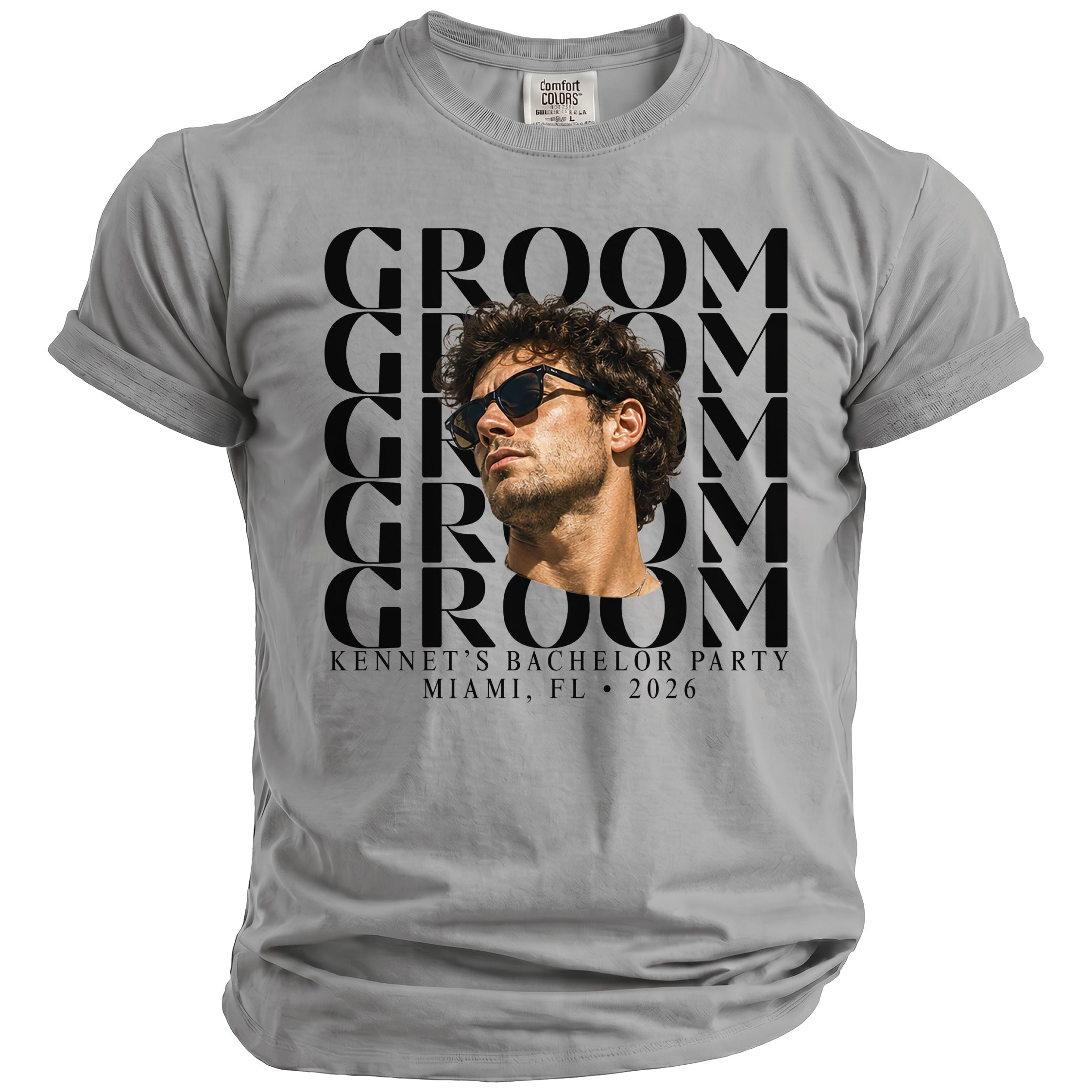 Groom Bachelor Party T-Shirt - Midnight Gents