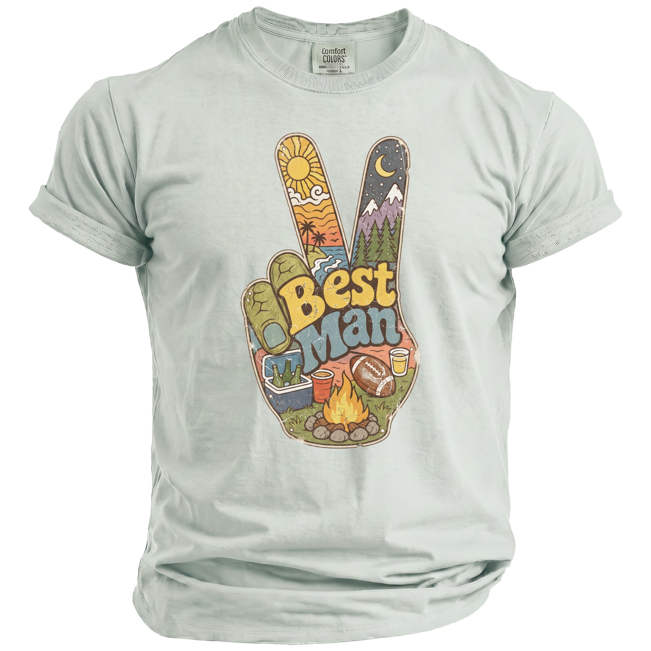 Best Man Bachelor Party Tee - Midnight Gents