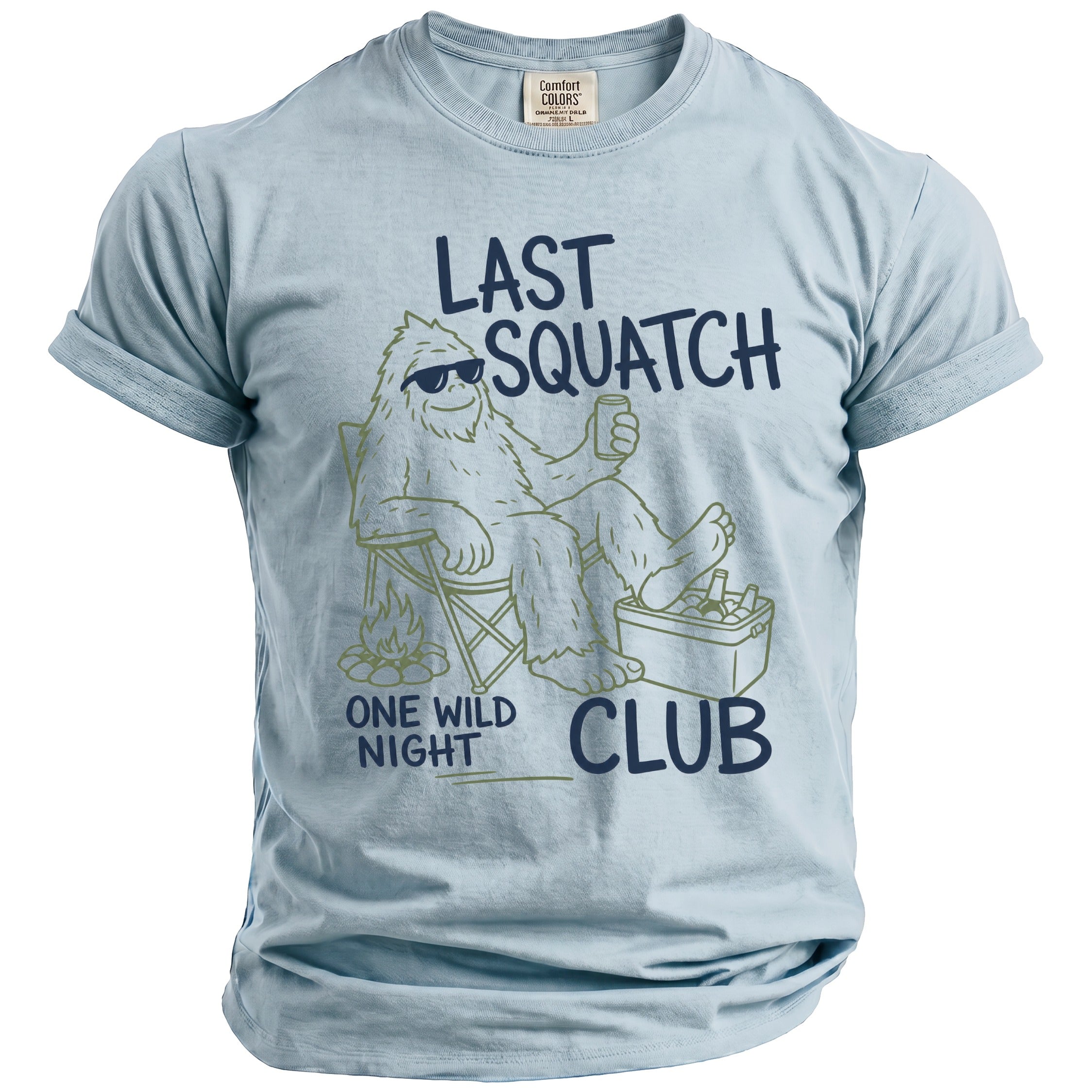 Last Squatch Bachelor Party T-Shirt - Midnight Gents
