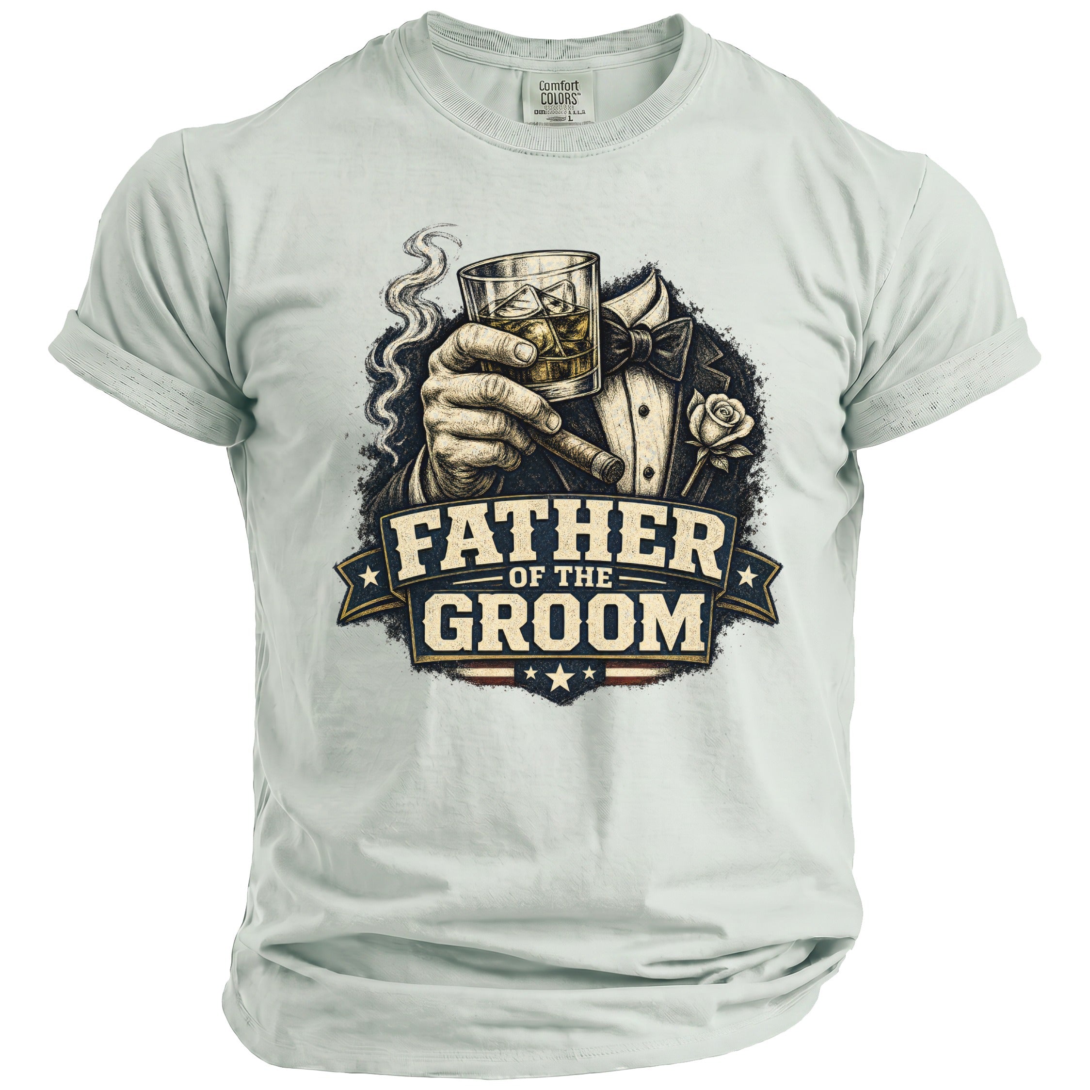 Groom's Father Party T-Shirt - Midnight Gents
