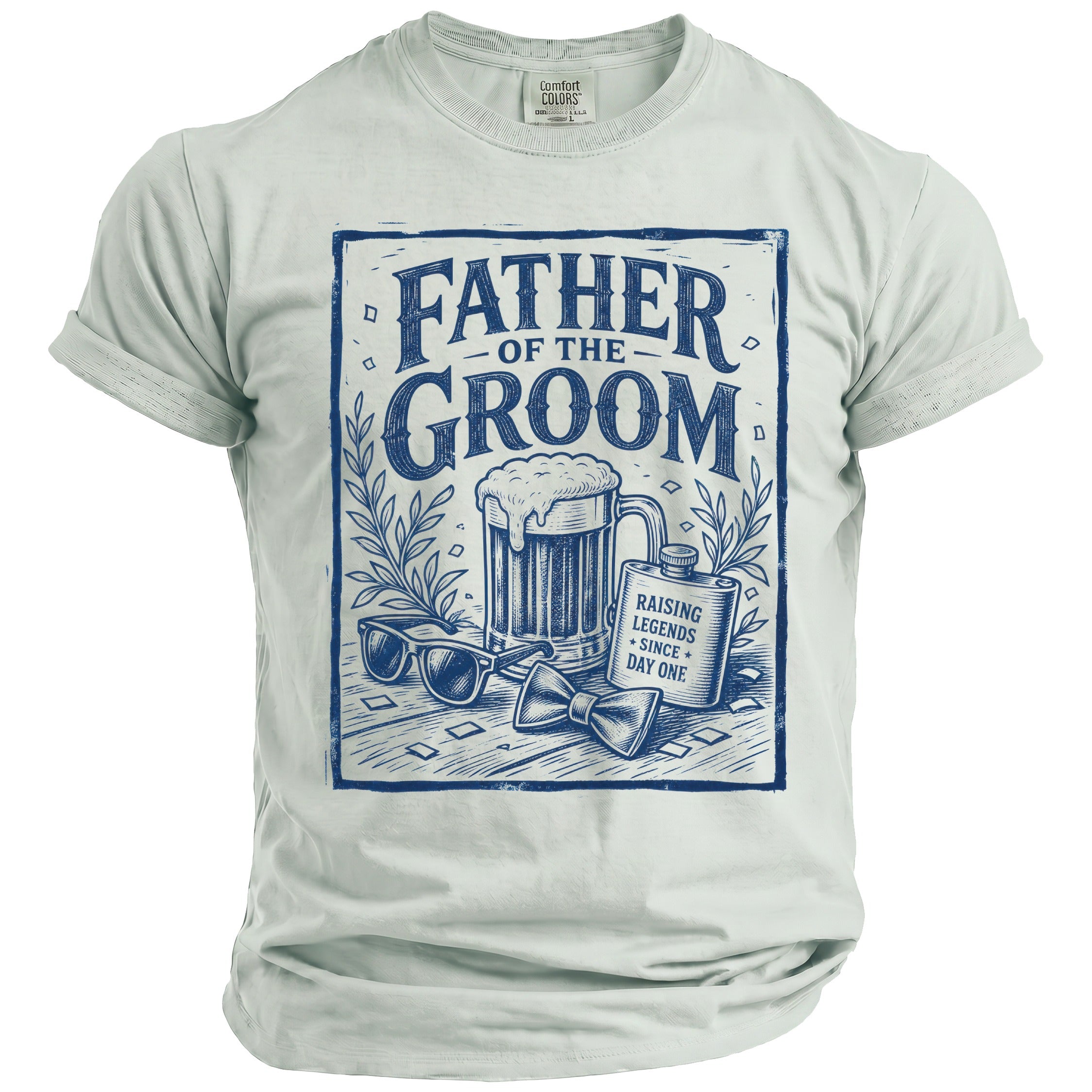 Father Groom Legends T-Shirt - Midnight Gents