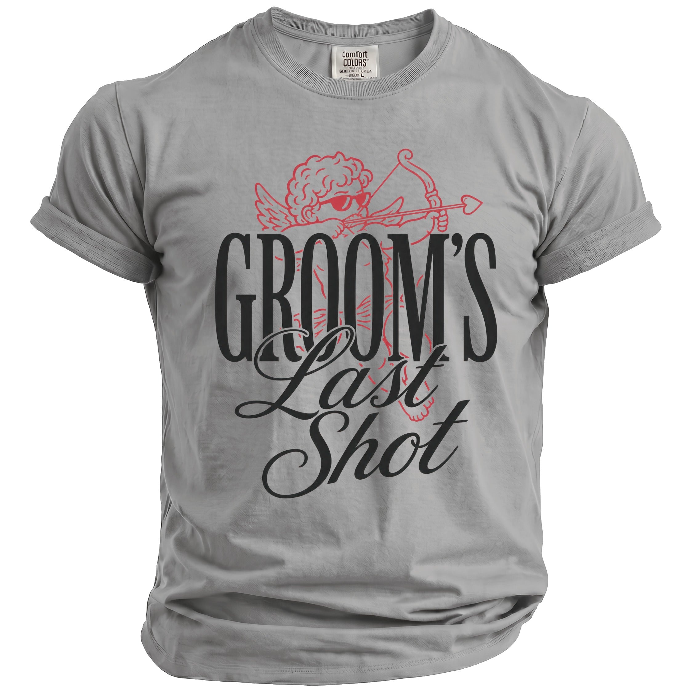 Groom's Last Shot T-Shirt - Midnight Gents