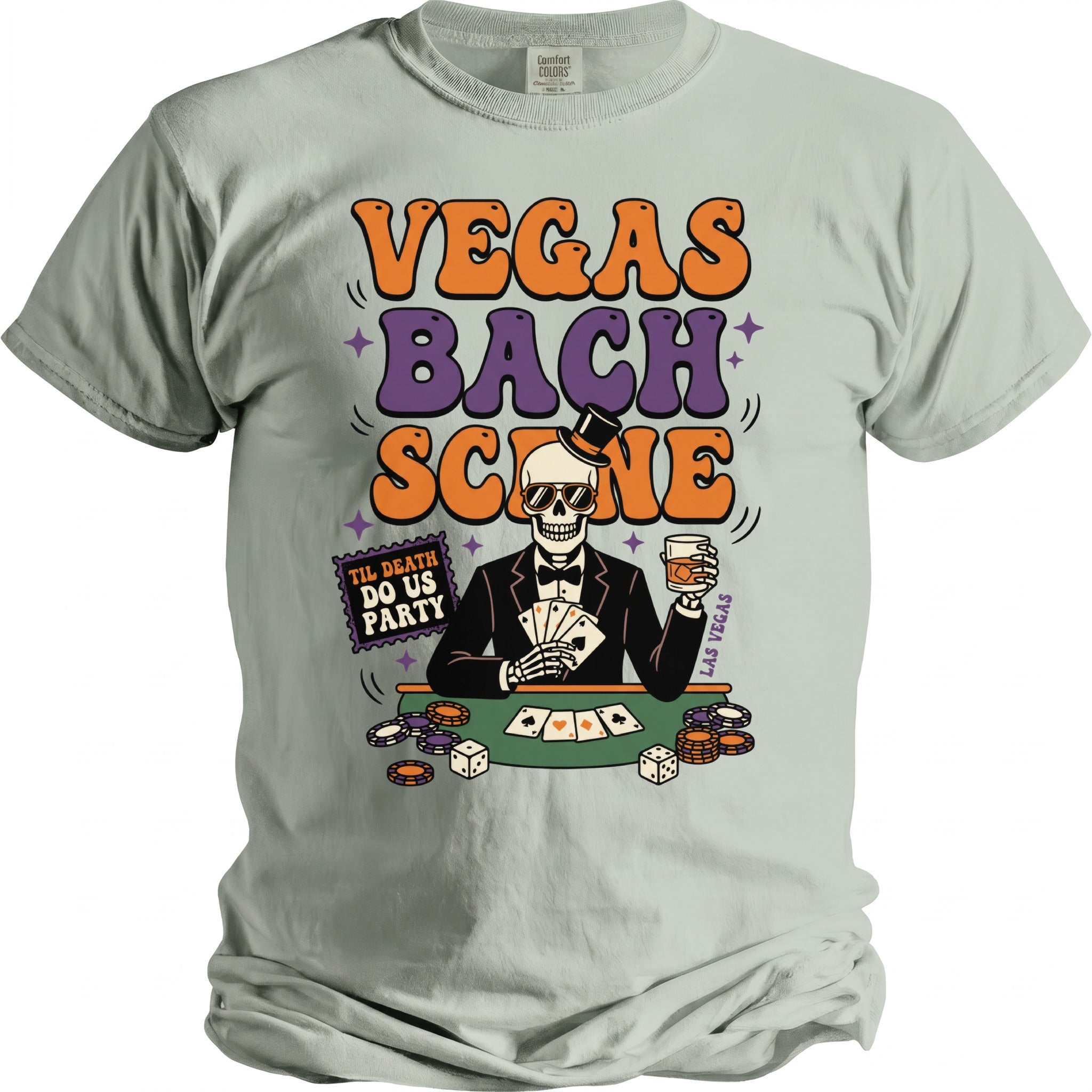 Vegas Bachelor Scene T-Shirt - Midnight Gents