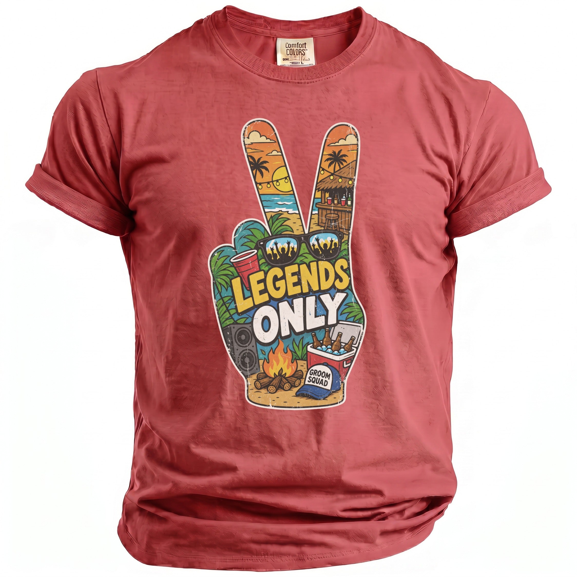 Legends Only Bachelor T-Shirt - Midnight Gents
