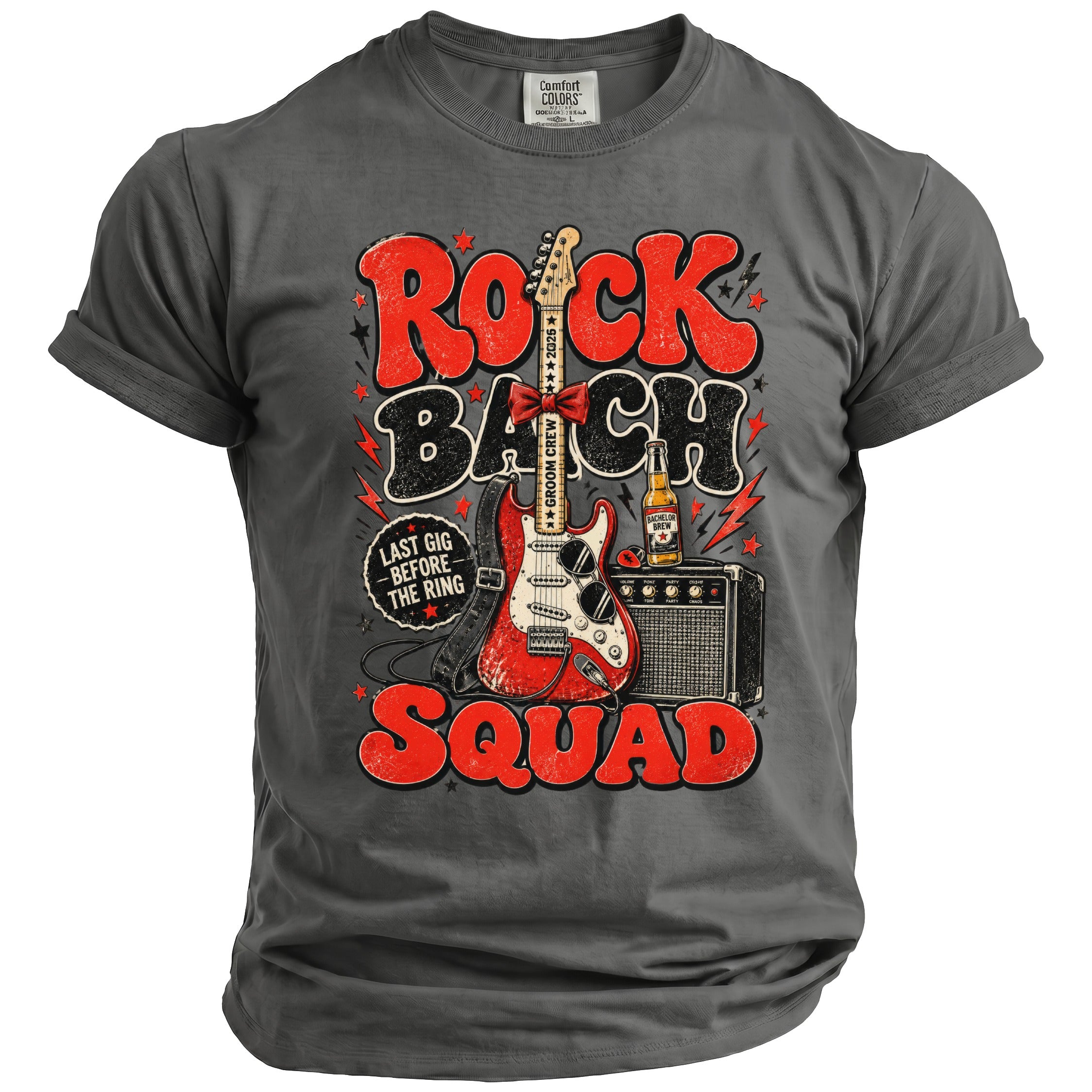 Rock Bach Squad Tee - Midnight Gents