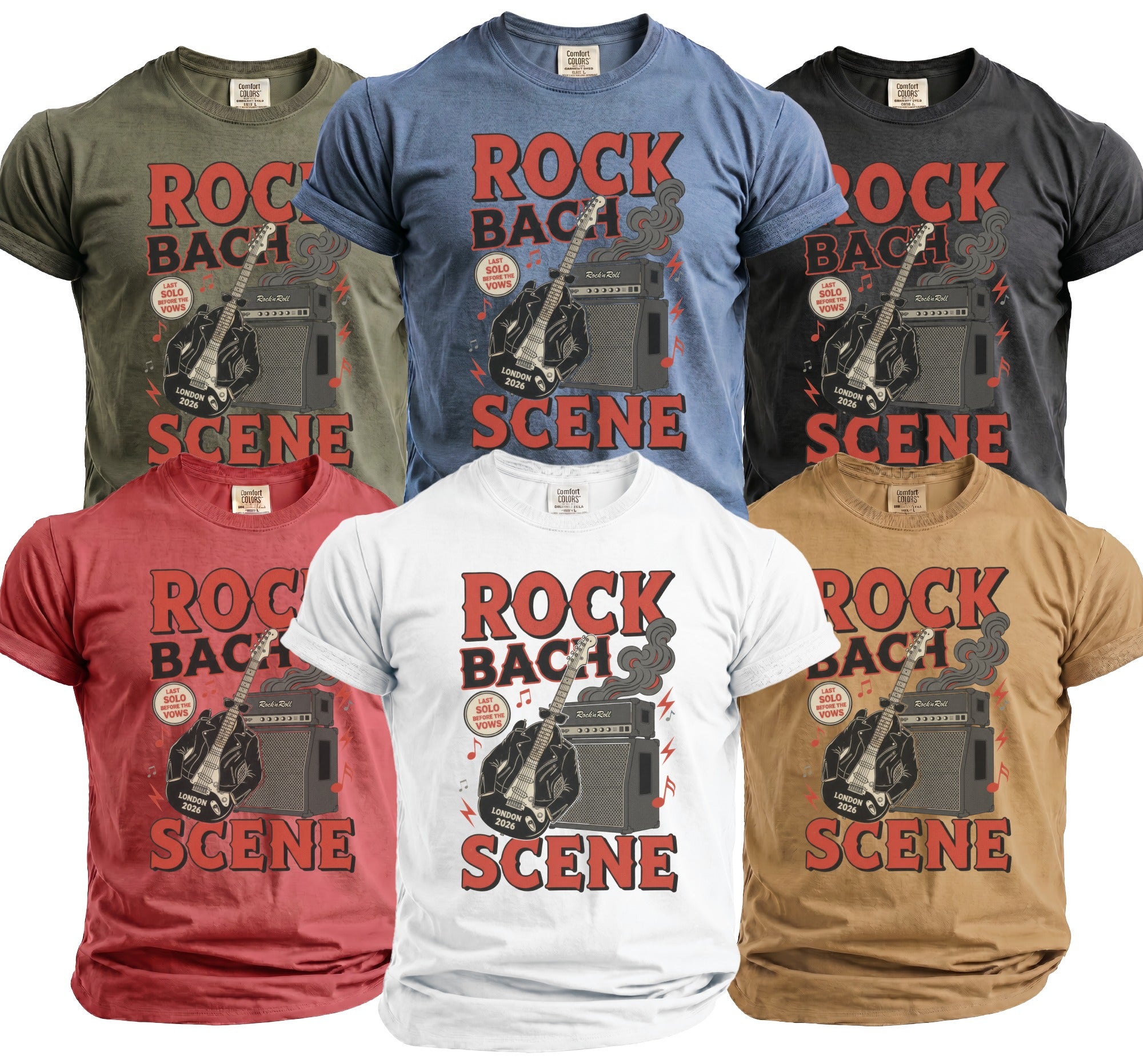 London Rock T-Shirt - Midnight Gents