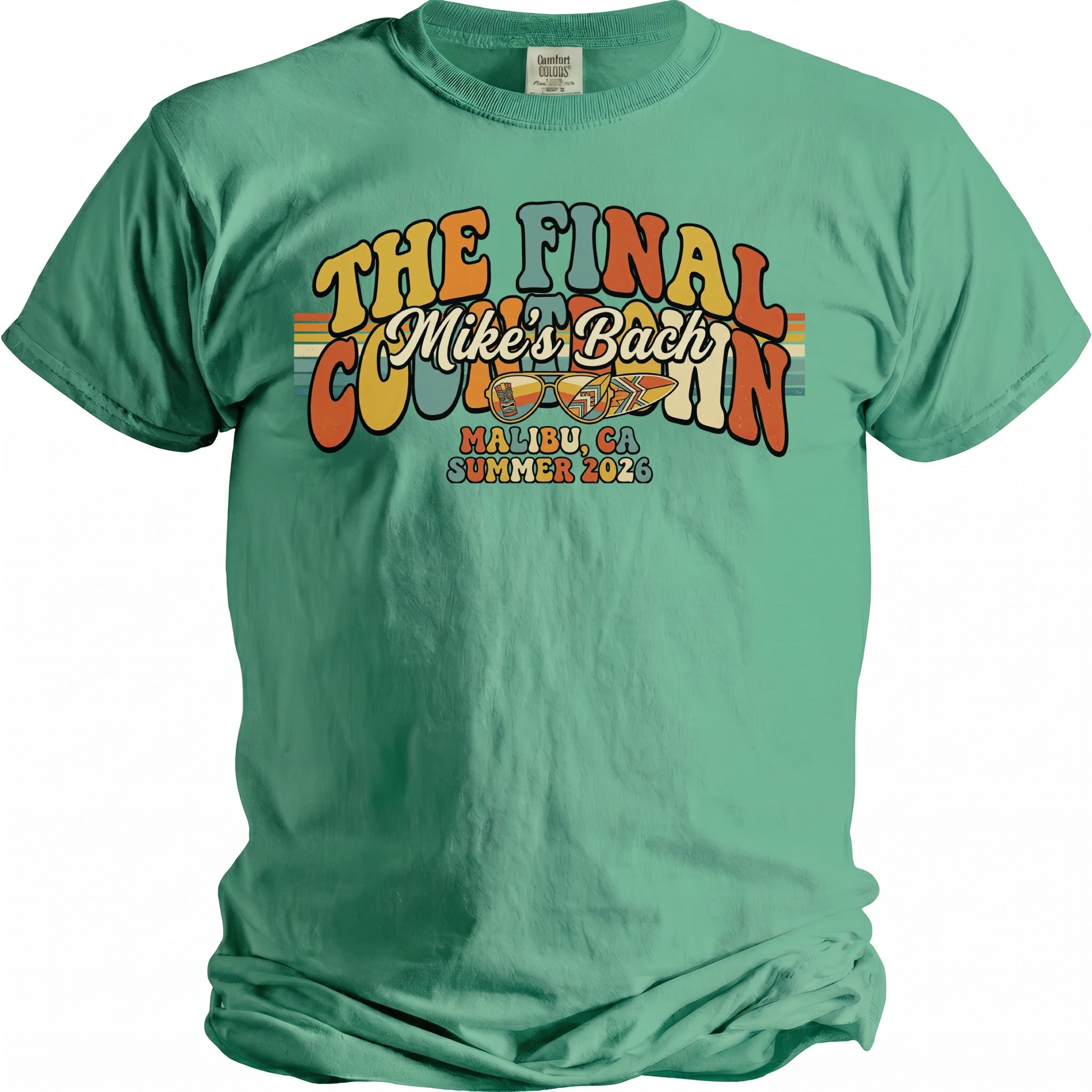 The Final Countdown Mike's Bach Malibu, CA Summer 2026 t-shirt