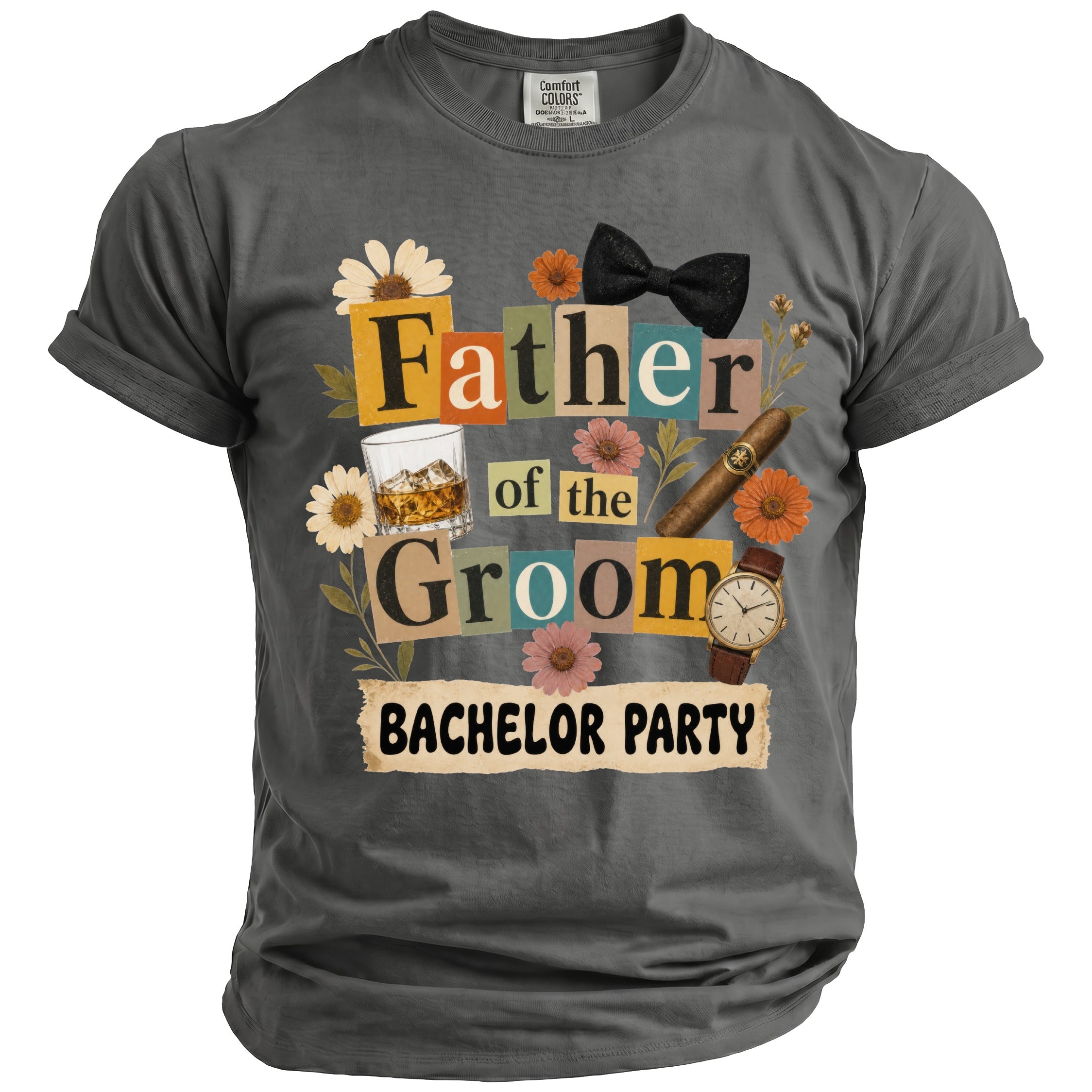 Father of Groom T-Shirt - Midnight Gents