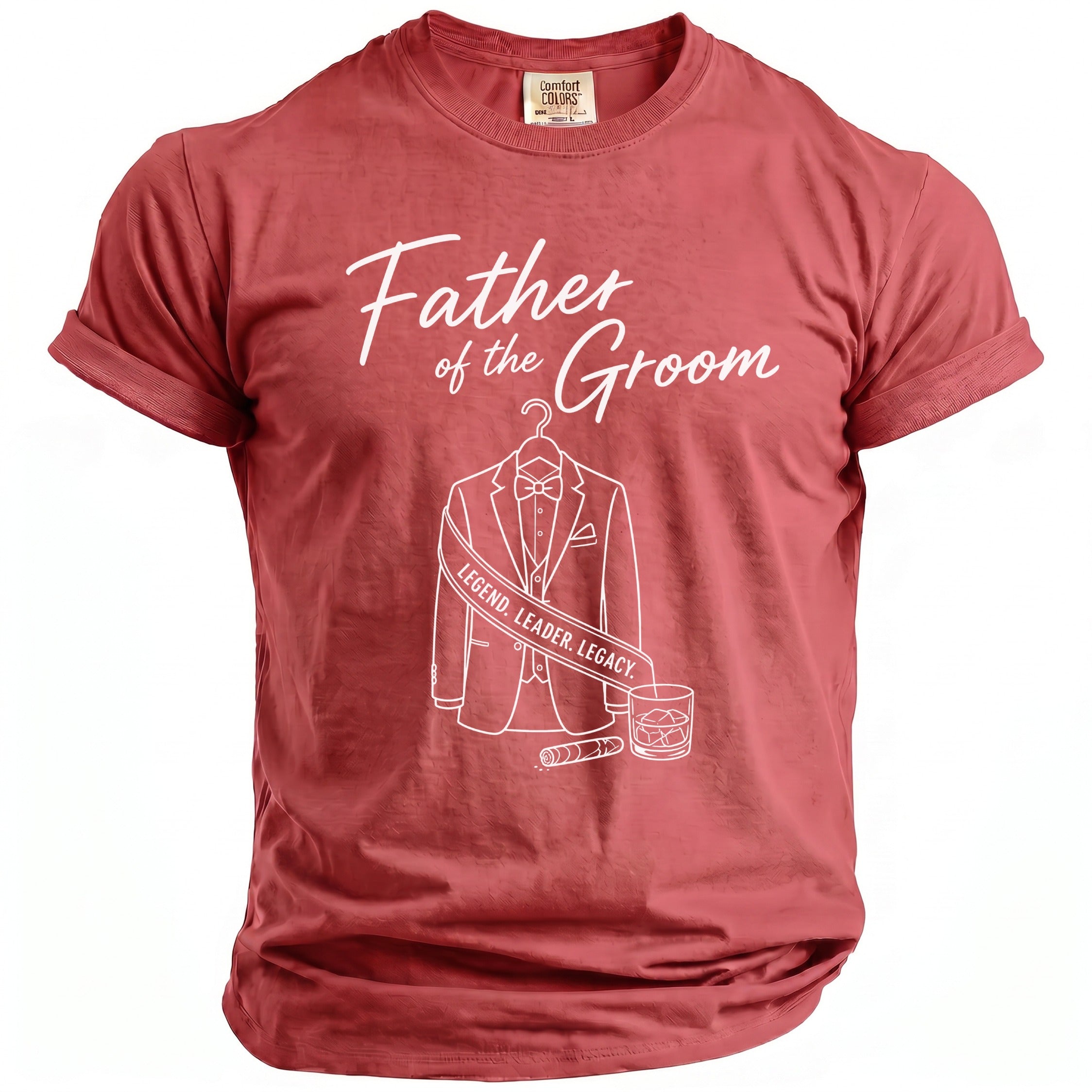 Father of Groom Legend T-Shirt - Midnight Gents