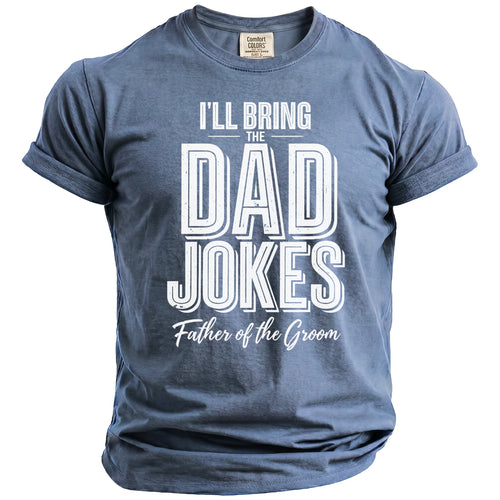 Dad Jokes Father T-Shirt - Midnight Gents