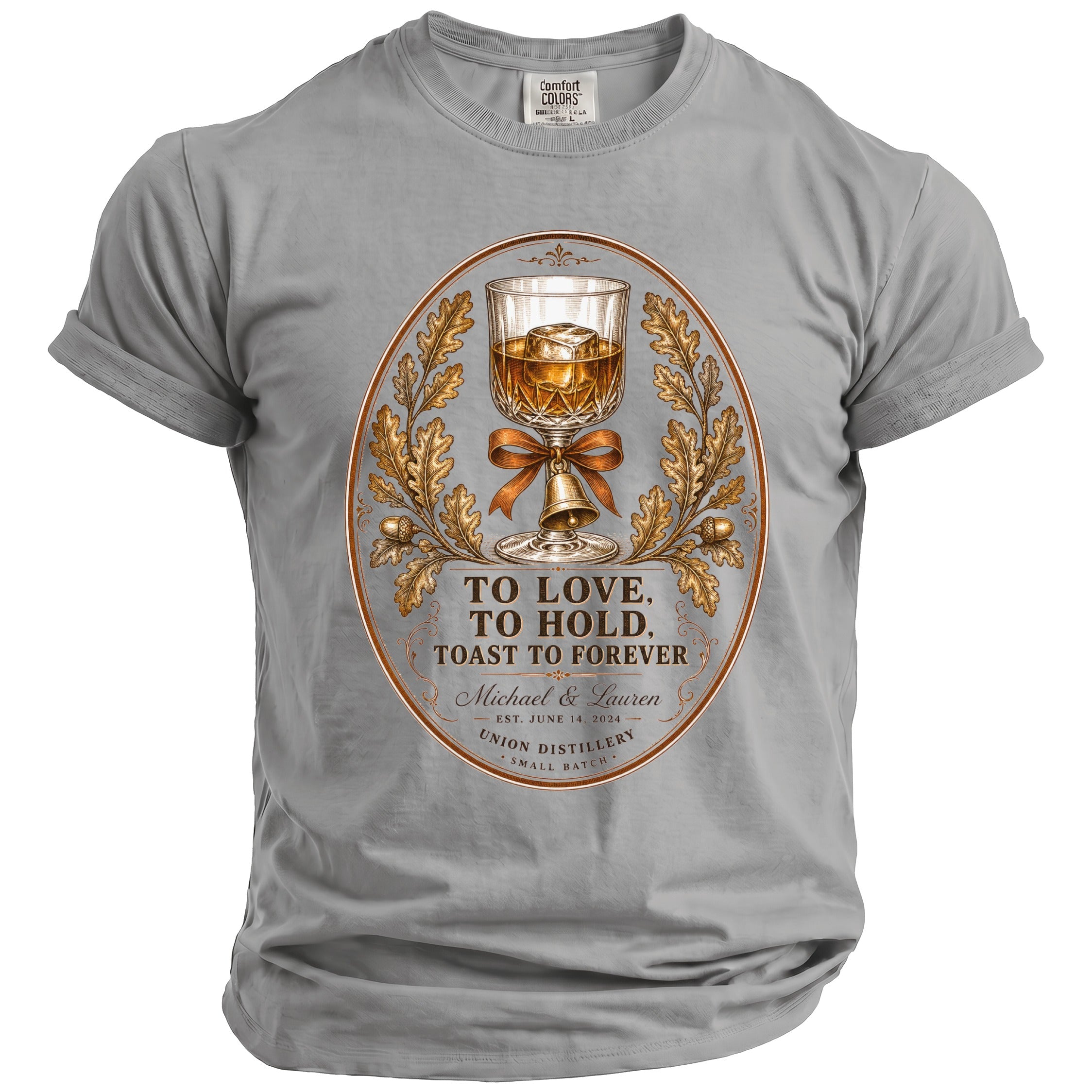 Forever Toast Whiskey T-Shirt - Midnight Gents