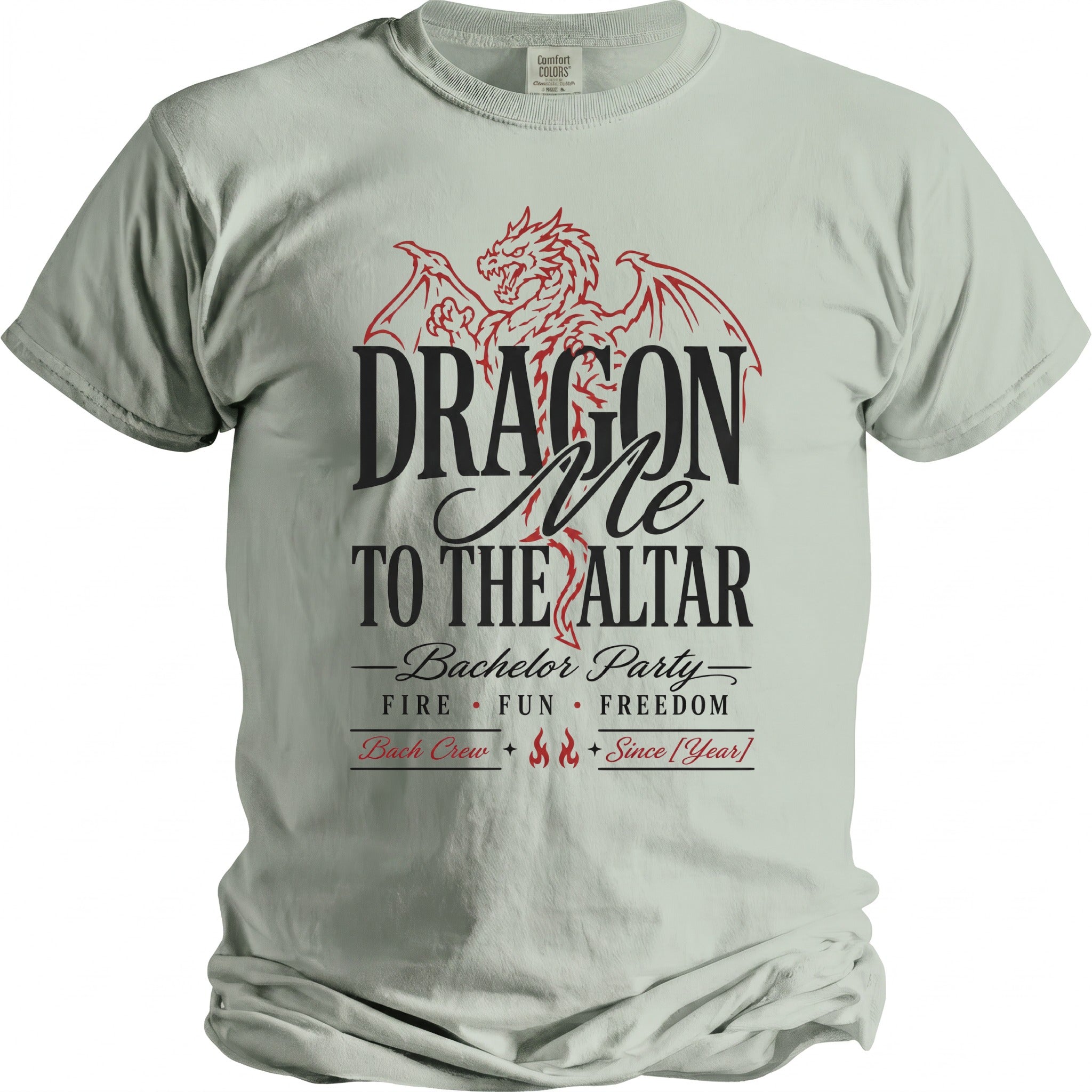 Dragon Altar Bachelor T-Shirt - Midnight Gents