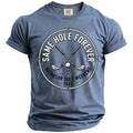 Same Hole Forever Golf T-Shirt - Midnight Gents