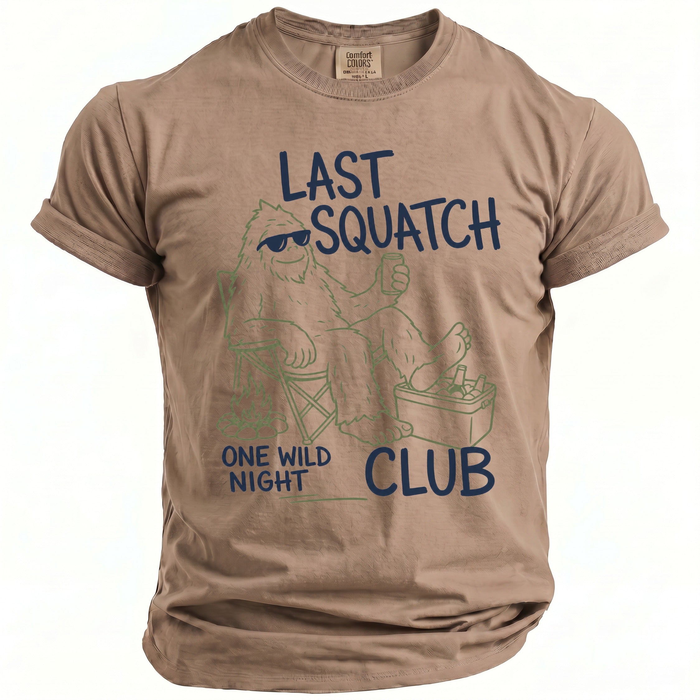 Last Squatch Bachelor Party T-Shirt - Midnight Gents