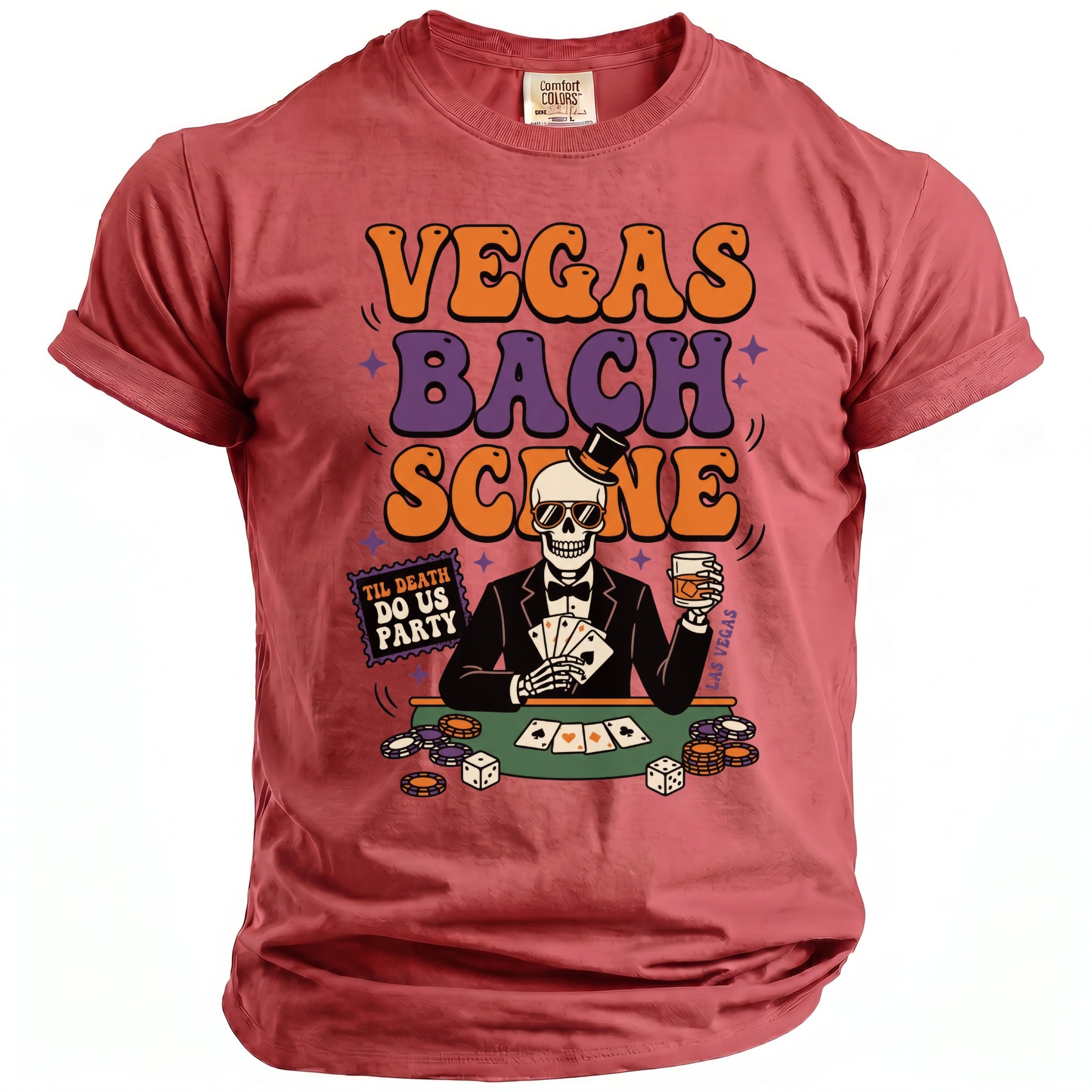 Vegas Bachelor Scene T-Shirt - Midnight Gents