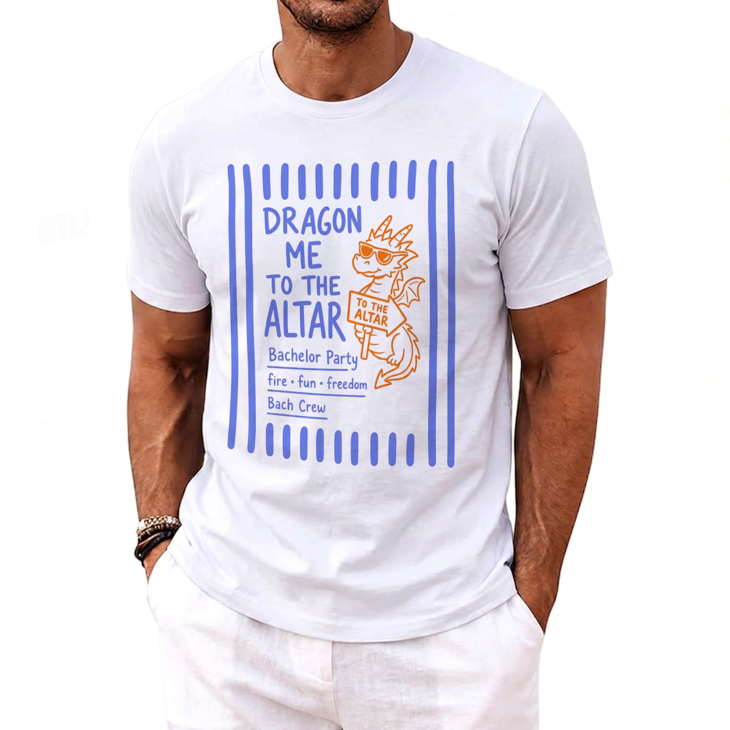 Dragon Me Altar T-Shirt - Midnight Gents