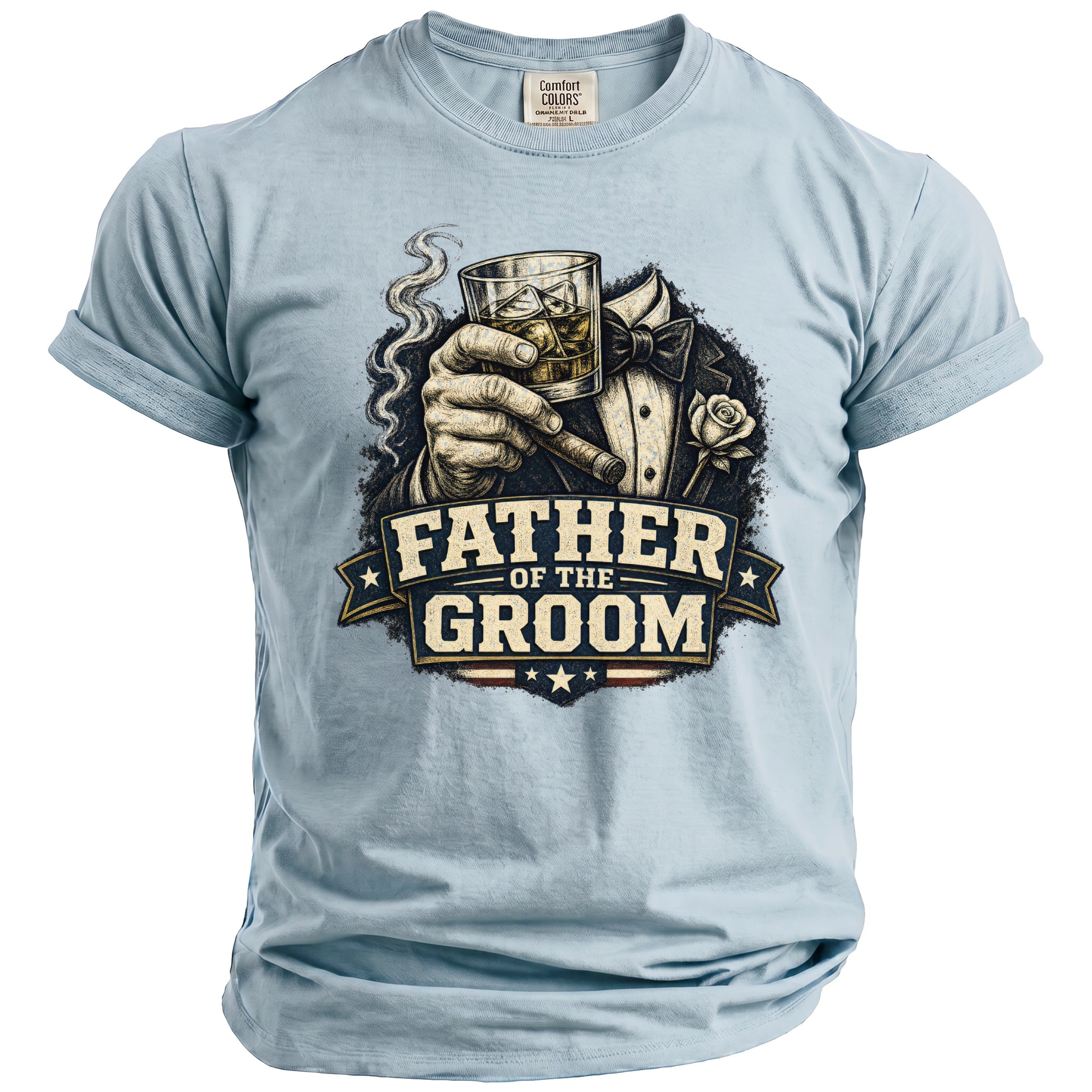 Groom's Father Party T-Shirt - Midnight Gents