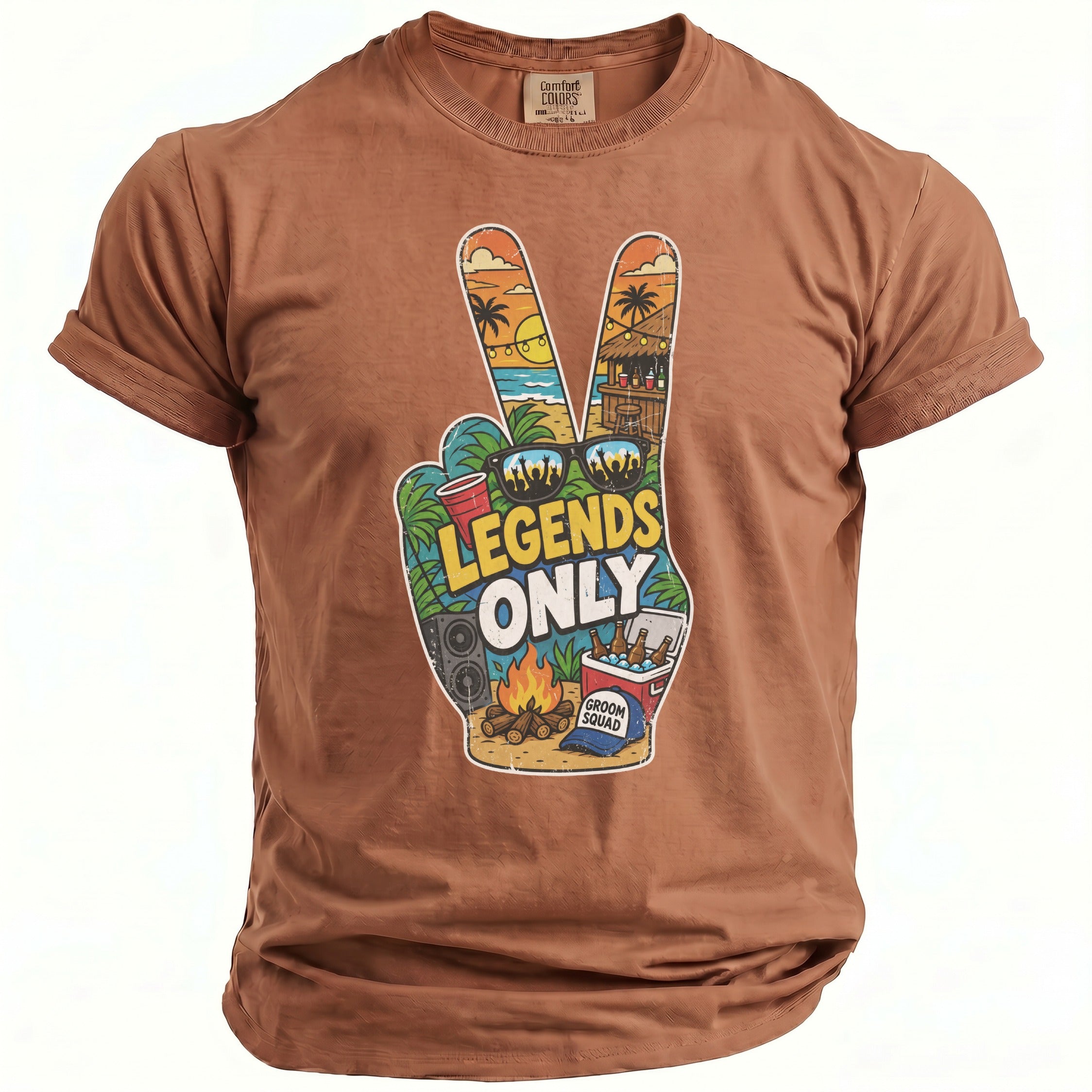 Legends Only Bachelor T-Shirt - Midnight Gents