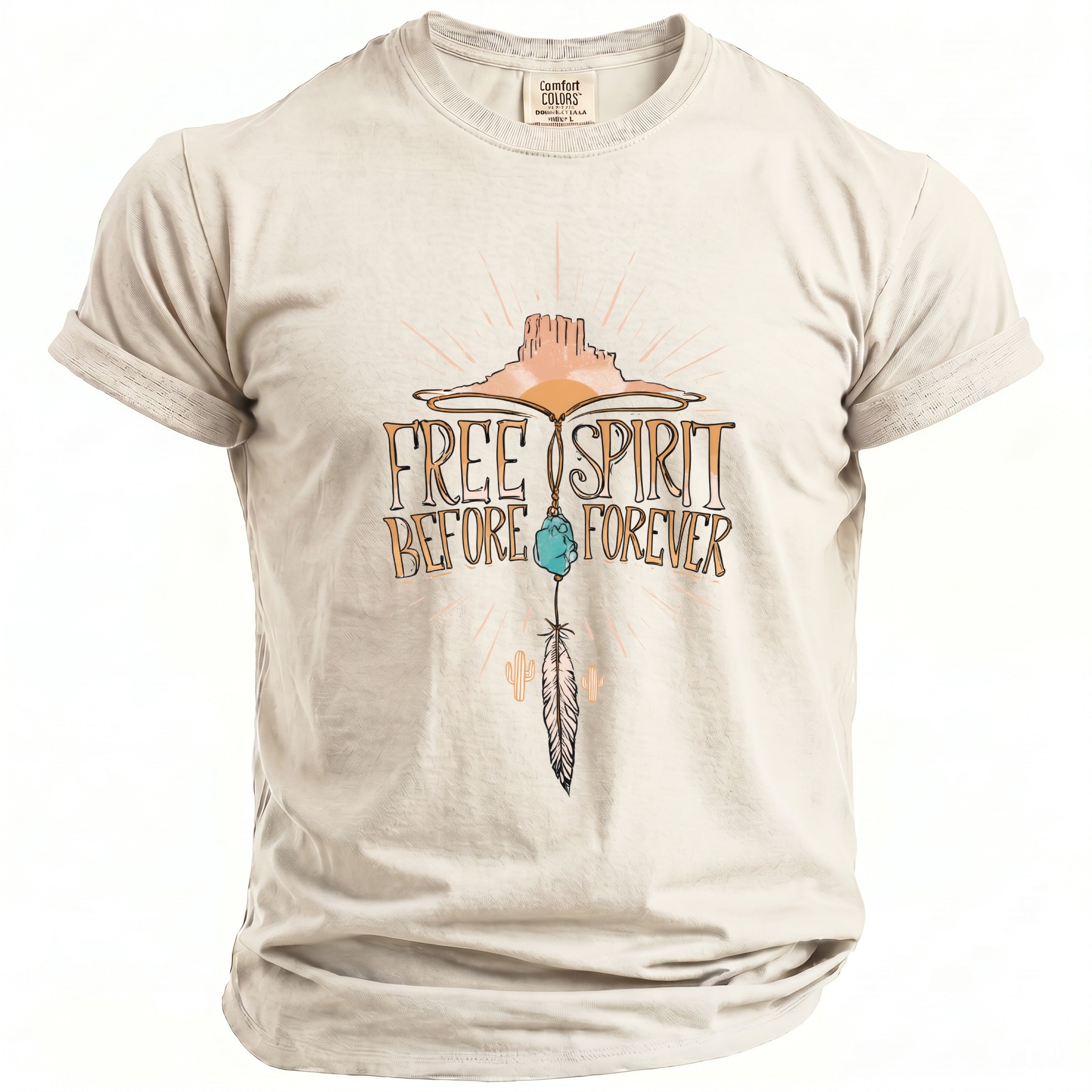 Free Spirit Forever T-Shirt - Midnight Gents