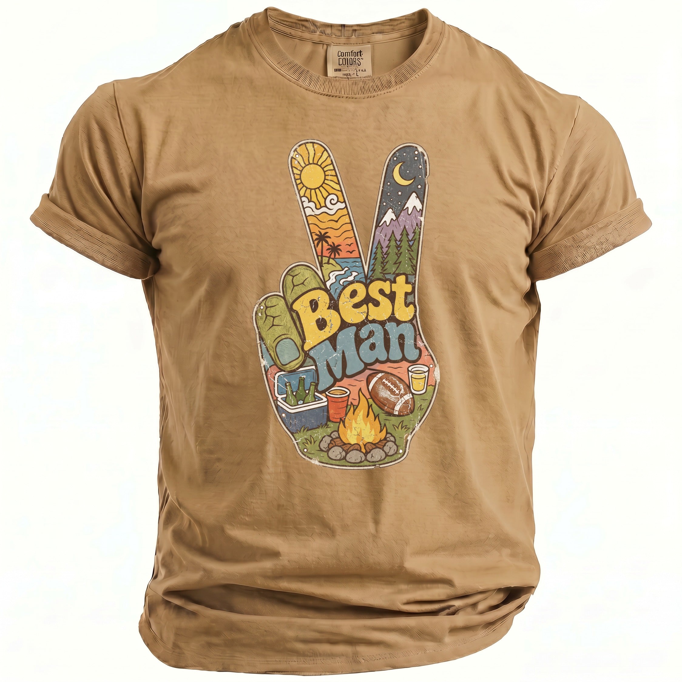 Best Man Bachelor Party Tee - Midnight Gents