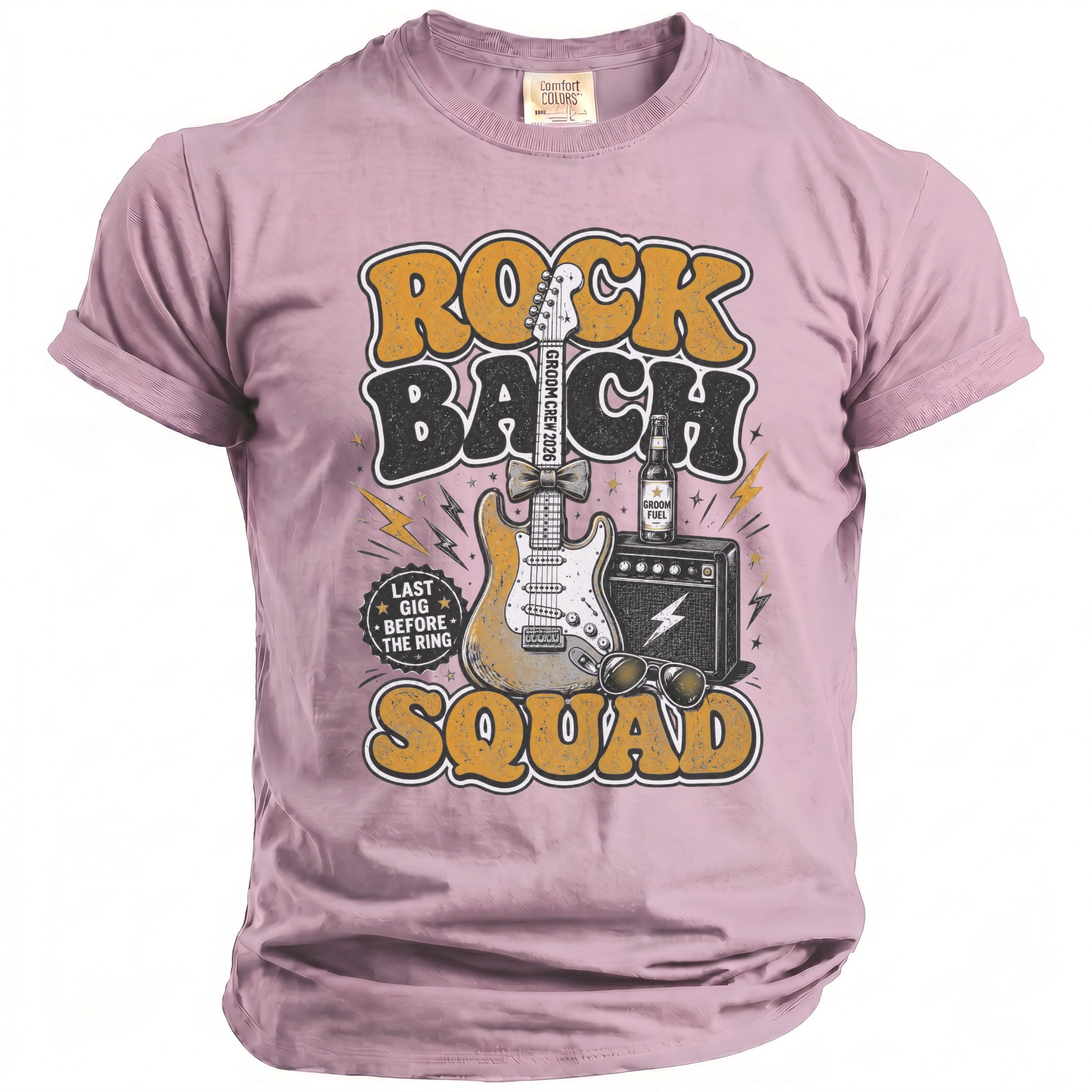 Rock Bach Squad T-Shirt - Midnight Gents