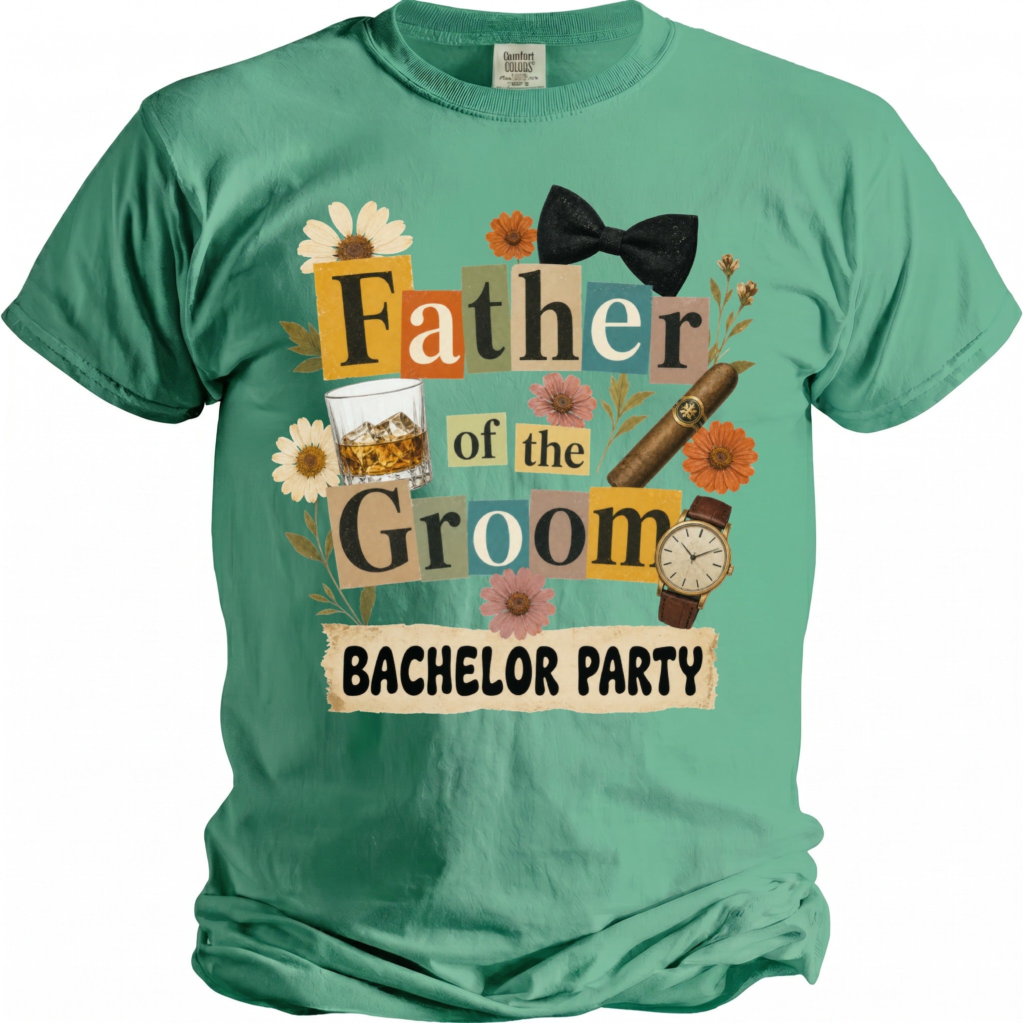 Father of Groom T-Shirt - Midnight Gents