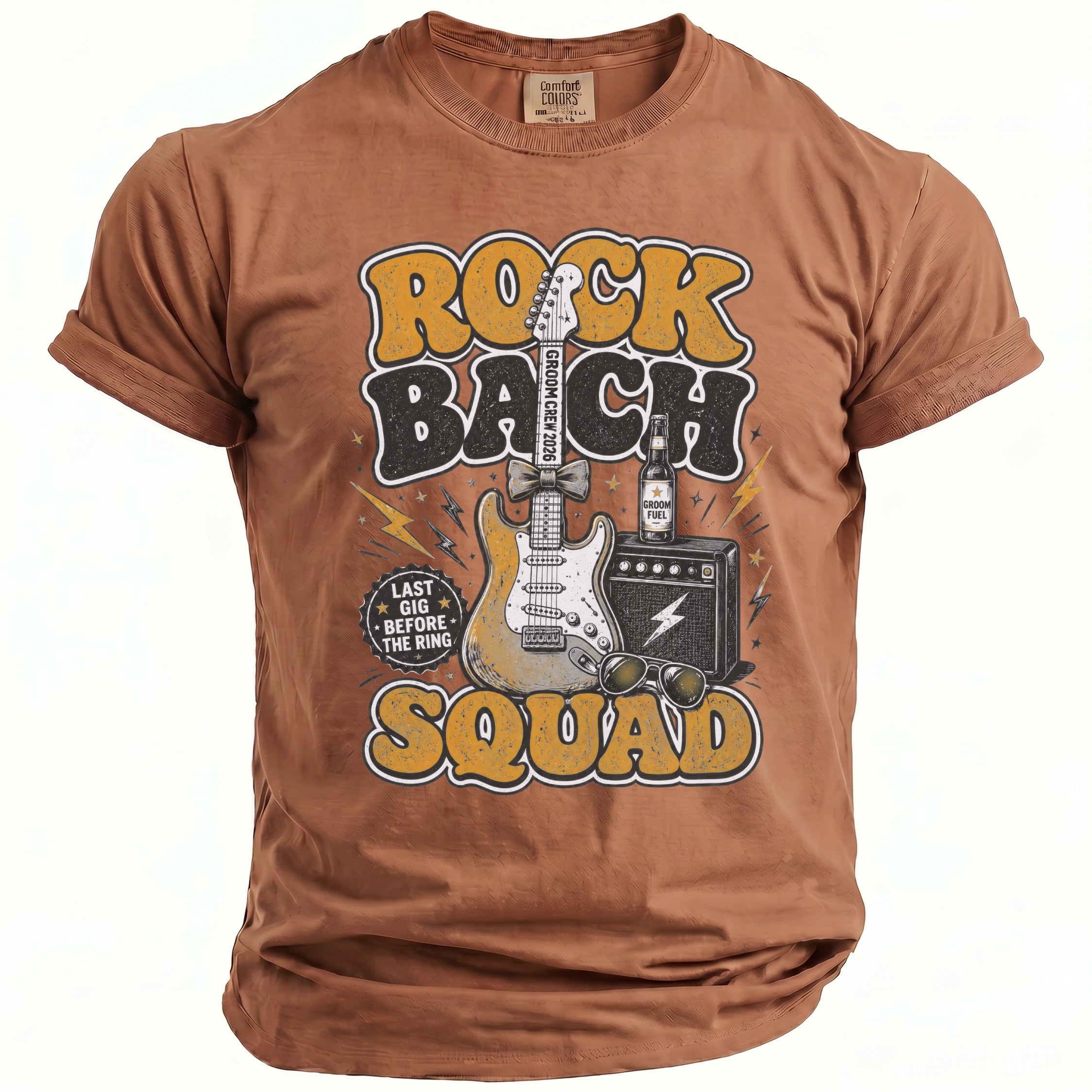 Rock Bach Squad T-Shirt - Midnight Gents