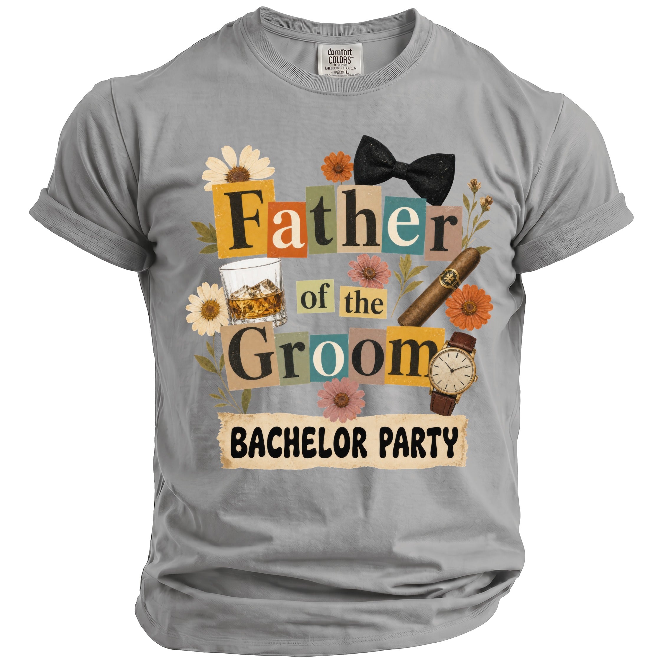 Father of Groom T-Shirt - Midnight Gents