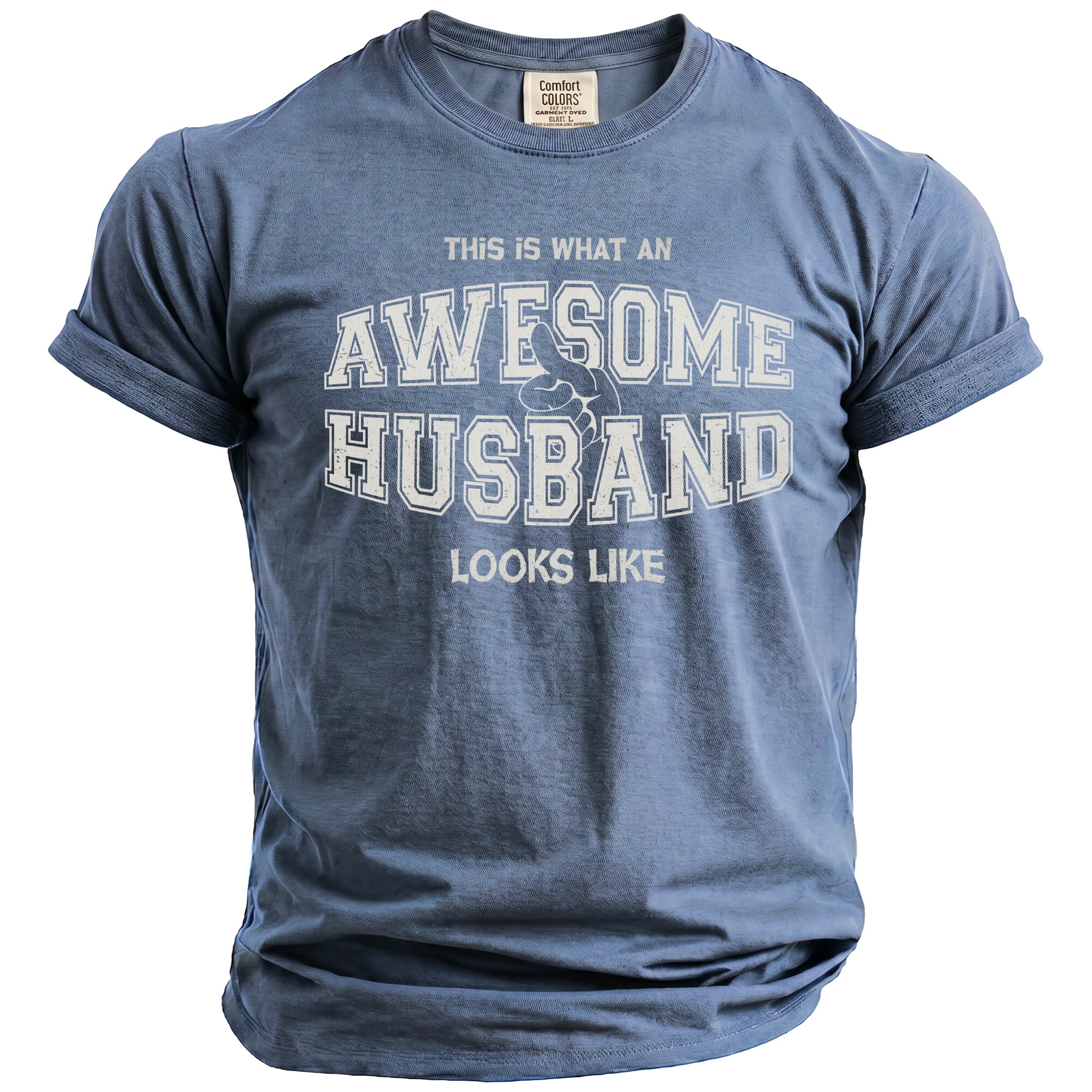 Husband Statement Tee - Midnight Gents