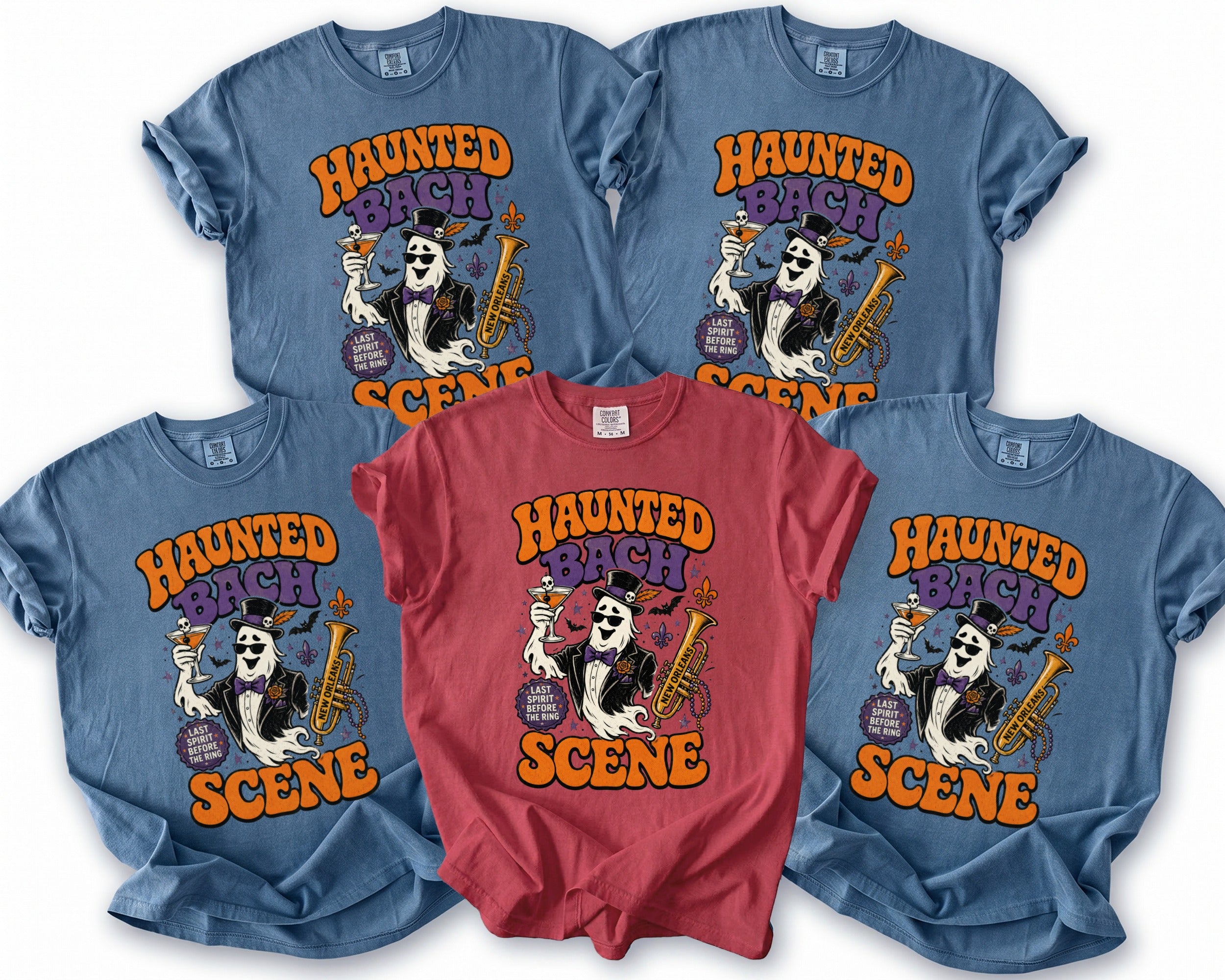 Haunted Party T-Shirt - Midnight Gents