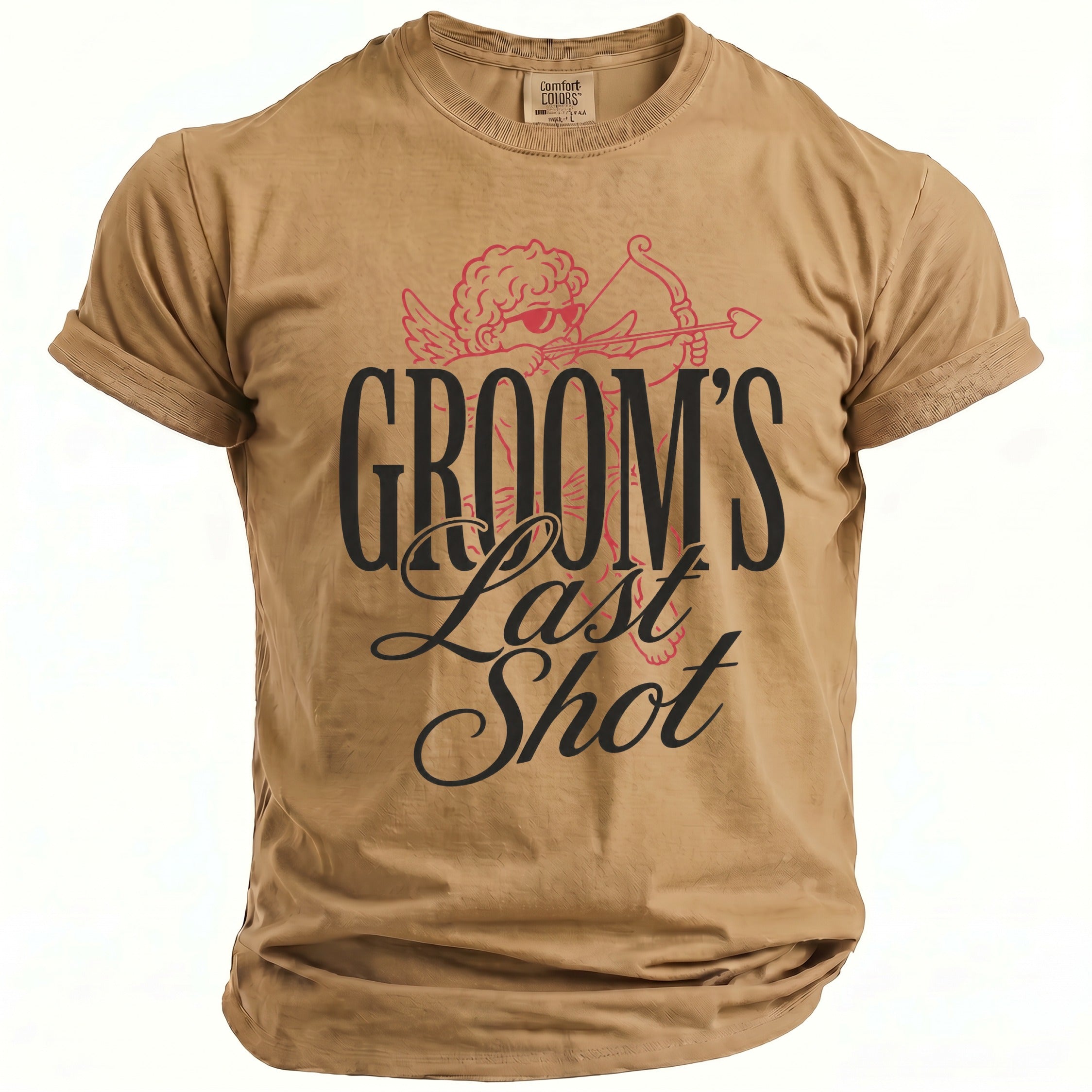 Groom's Last Shot T-Shirt - Midnight Gents