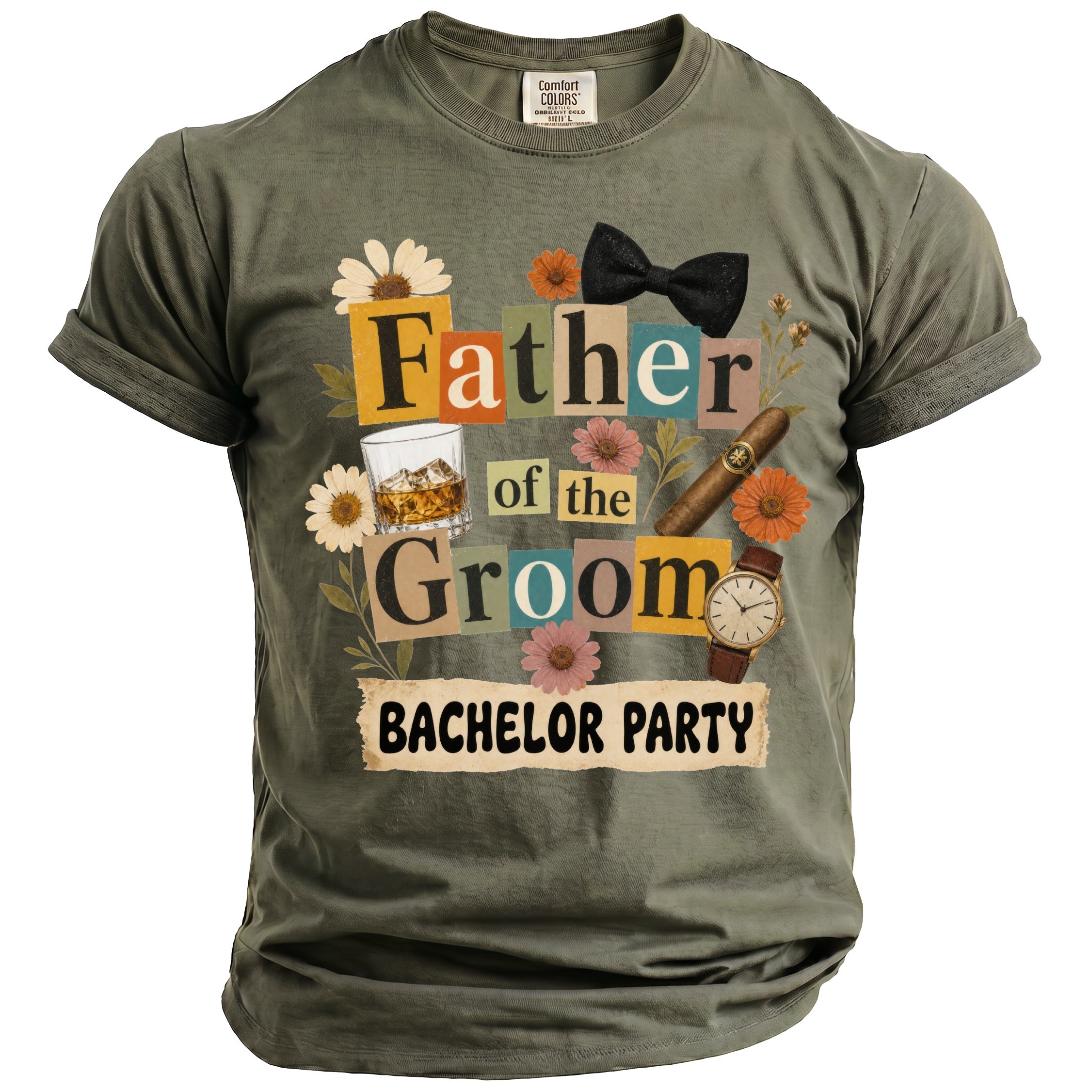 Father of Groom T-Shirt - Midnight Gents