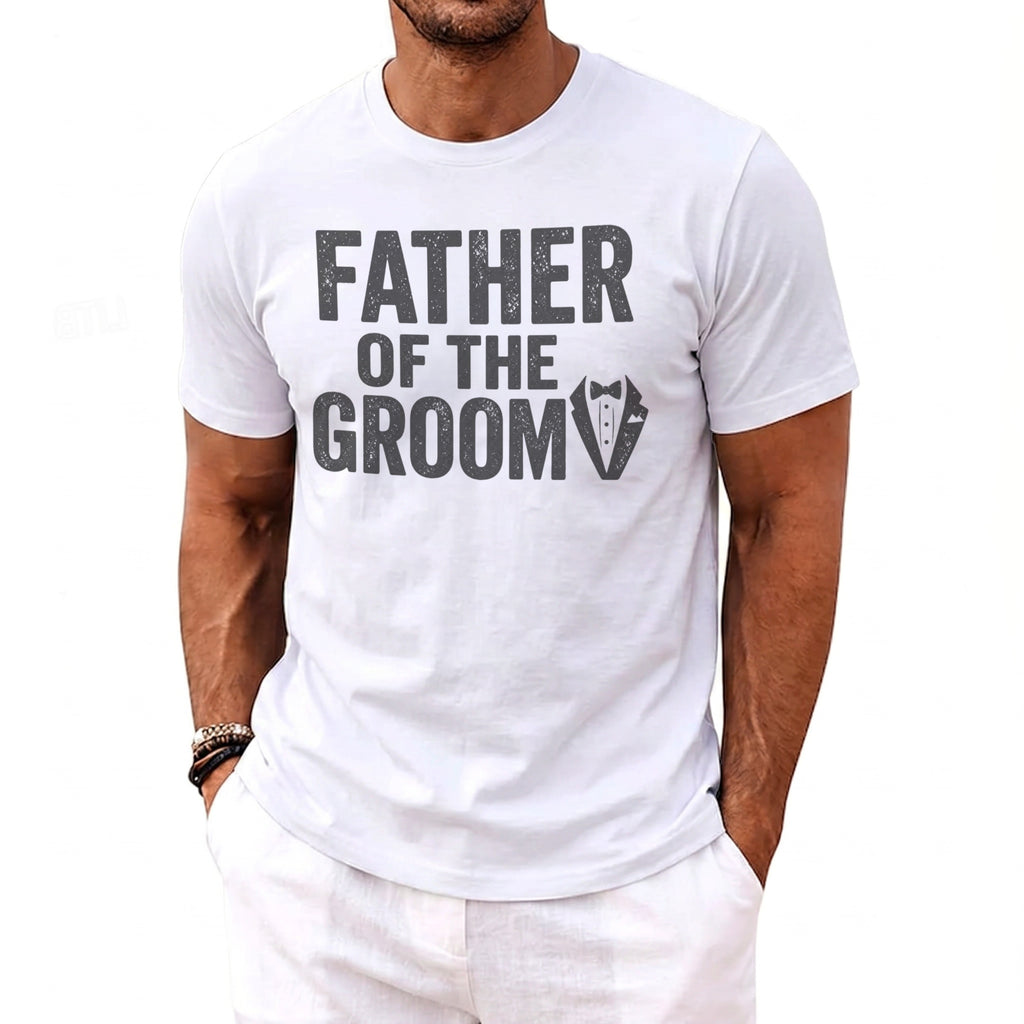 Father of Groom T-Shirt - Midnight Gents